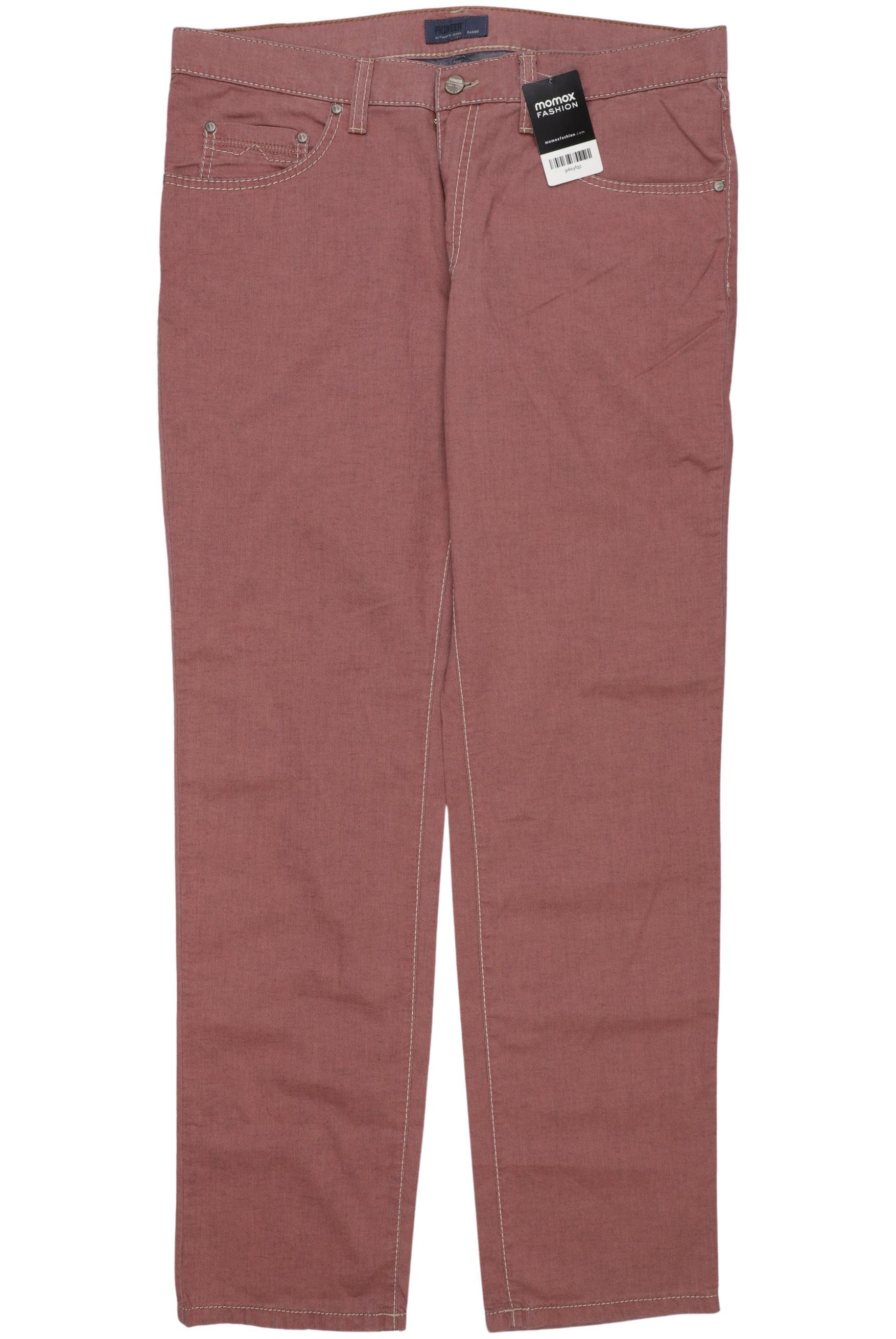 Thumbnail - Pioneer Herren Stoffhose, pink, Gr. 38