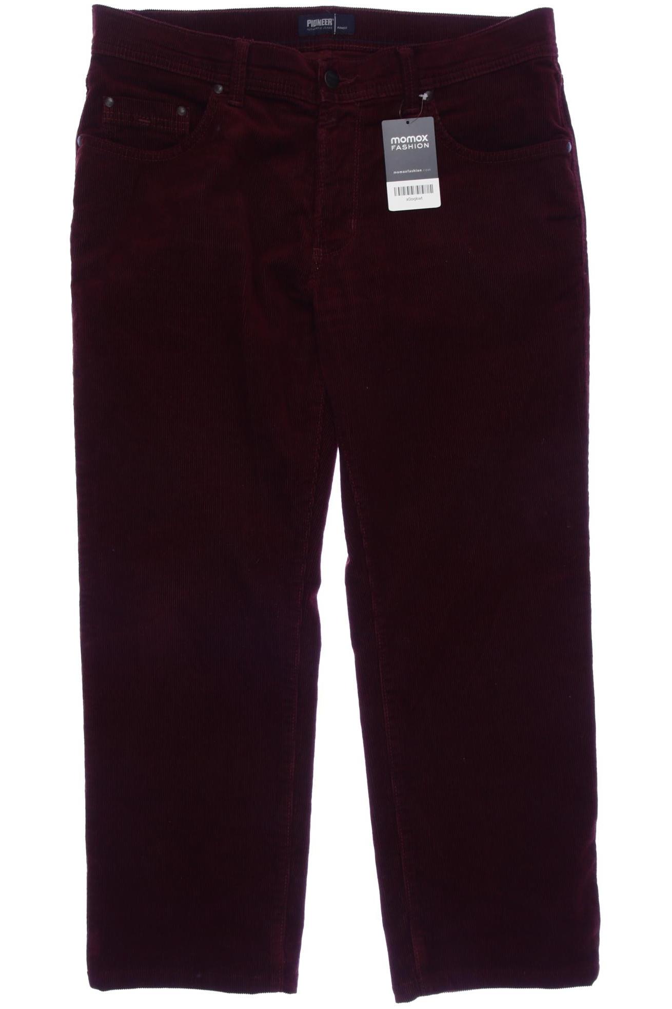 

Pioneer Herren Stoffhose, bordeaux, Gr. 35