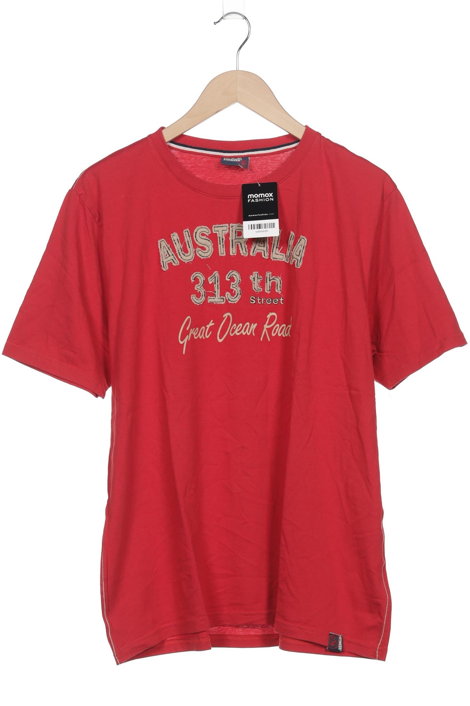 

Pioneer Herren T-Shirt, rot, Gr. 56