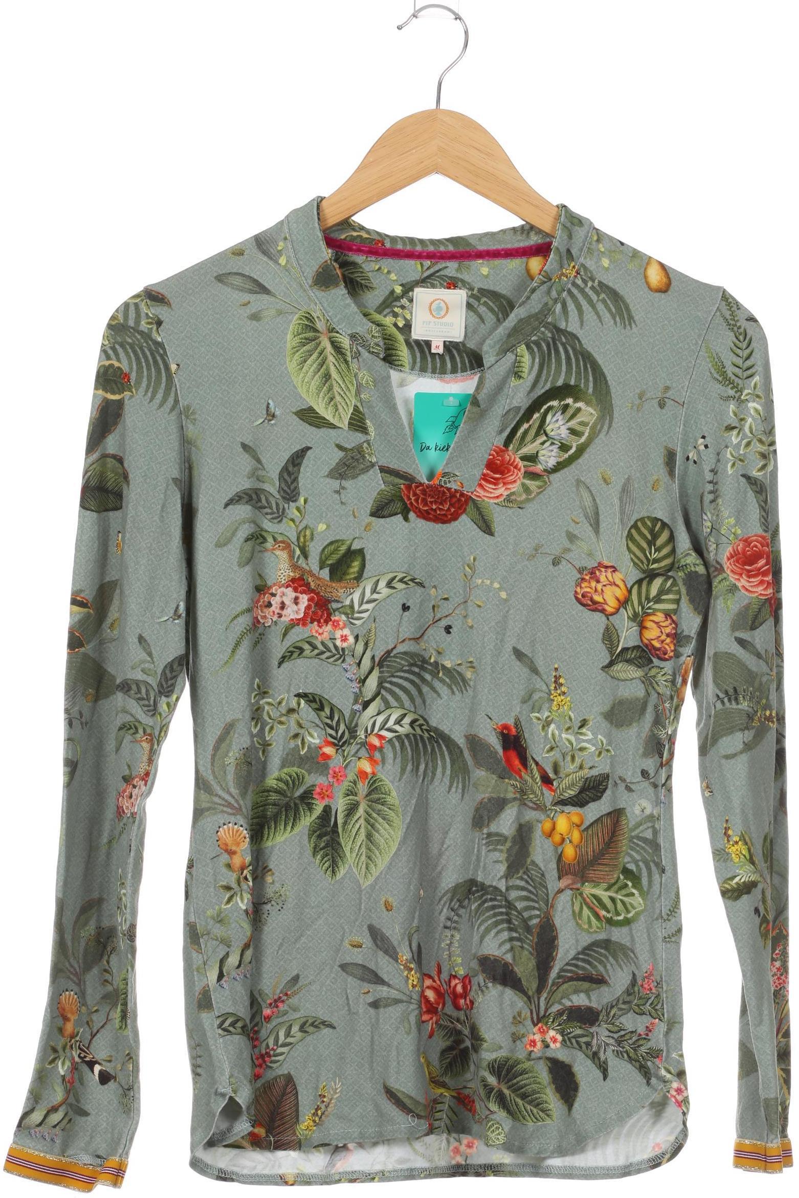 

Pip Studio Damen Langarmshirt, grün, Gr.