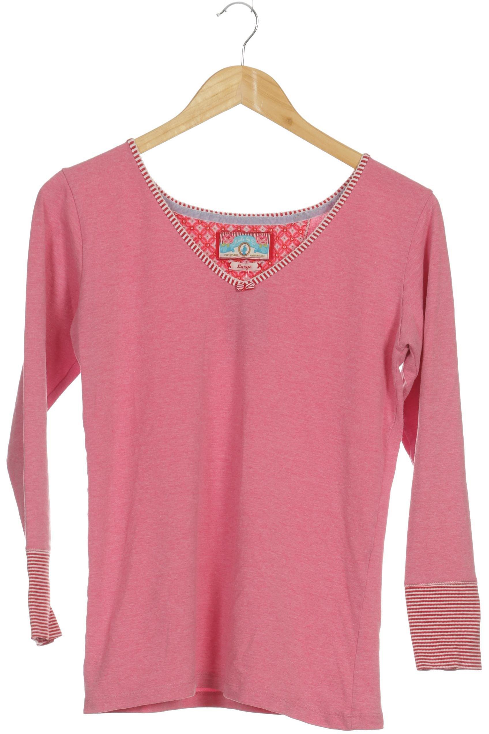

Pip Studio Damen Langarmshirt, pink, Gr.