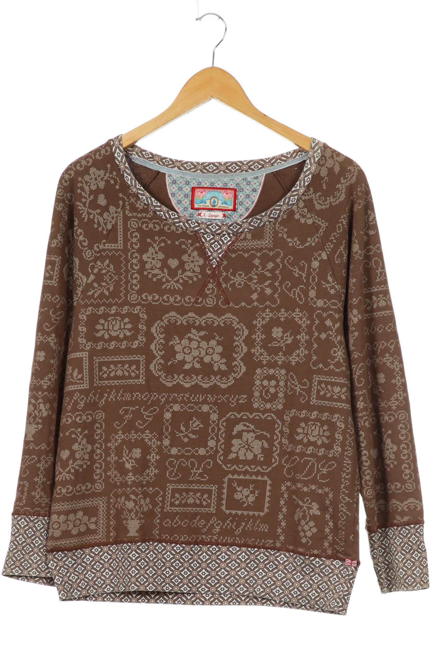 

Pip Studio Damen Sweatshirt, braun, Gr.