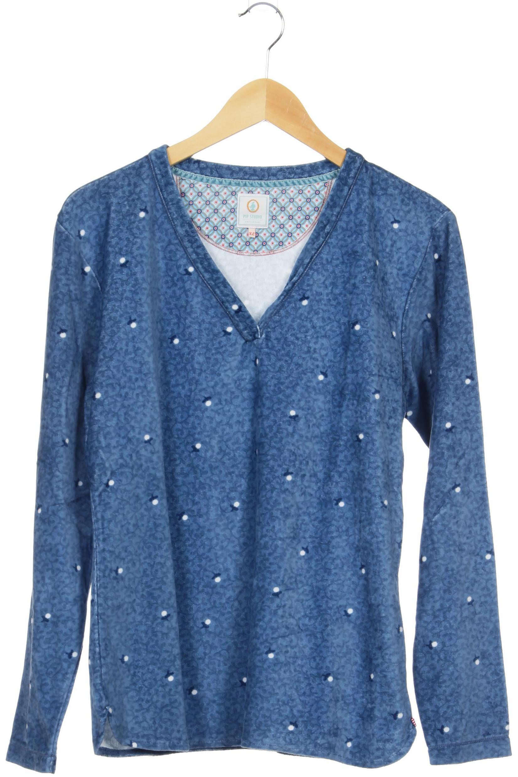 

Pip Studio Damen Sweatshirt, blau, Gr.