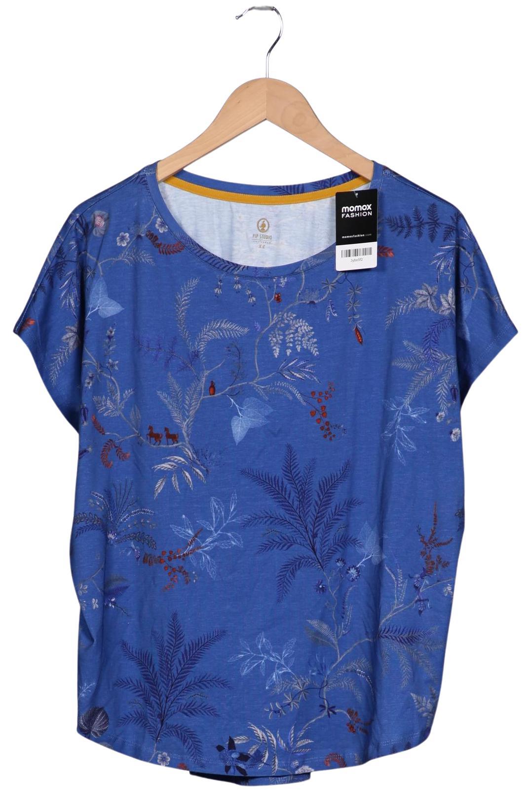 

Pip Studio Damen T-Shirt, blau, Gr. 44
