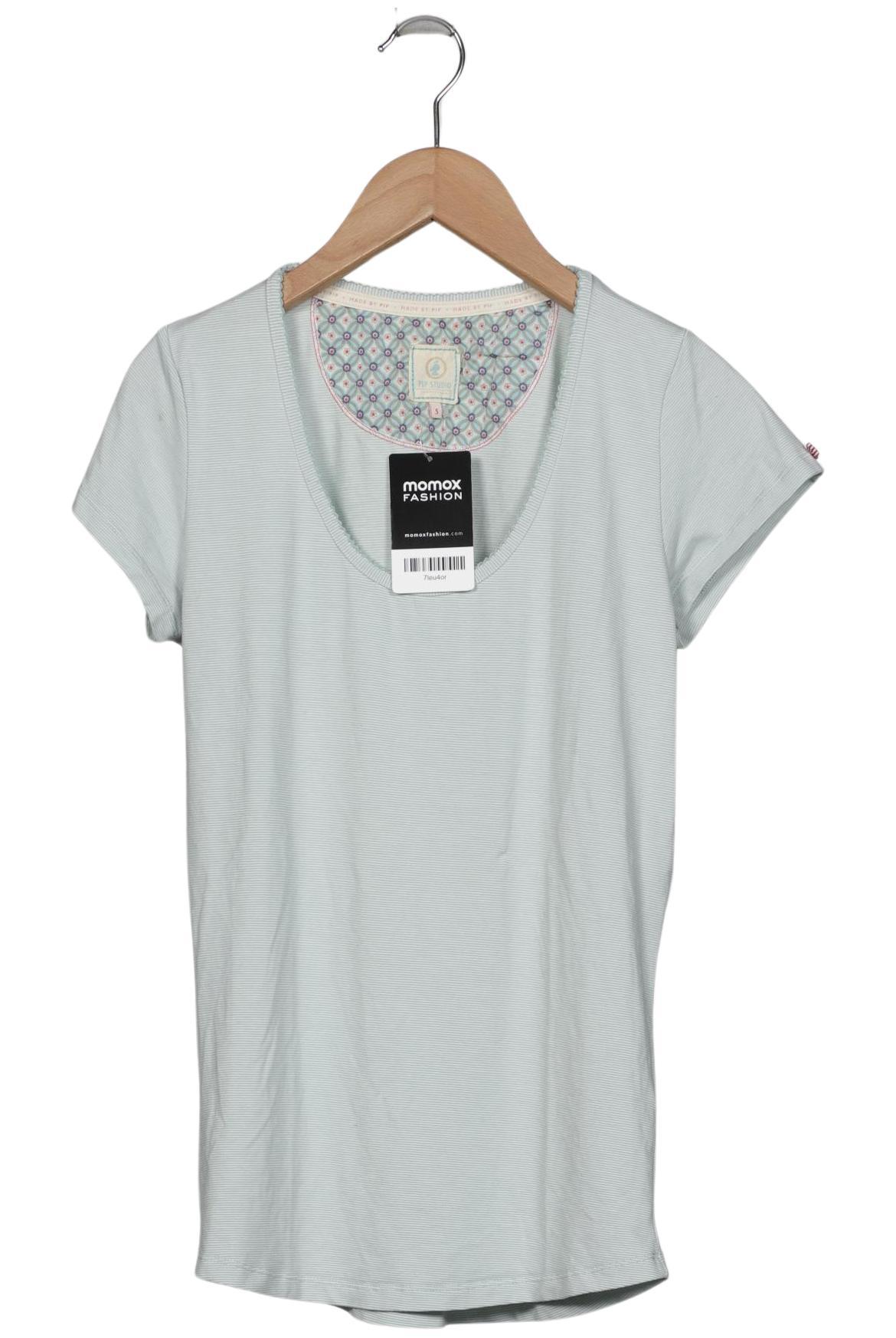 

Pip Studio Damen T-Shirt, hellblau, Gr. 36