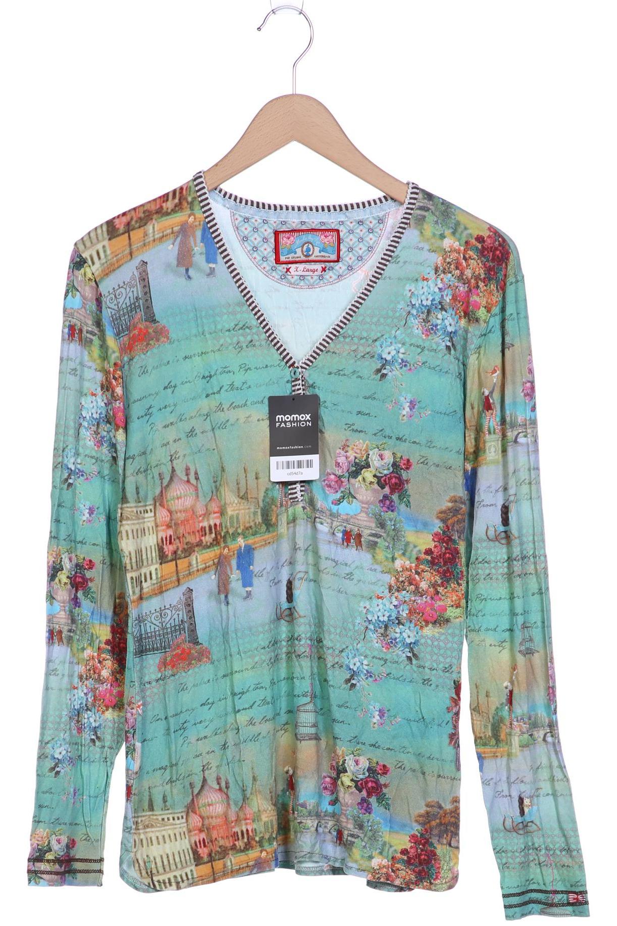 

Pip Studio Damen Langarmshirt, grün, Gr. 44