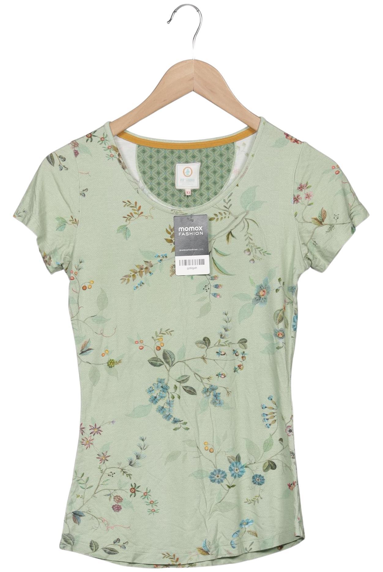 

Pip Studio Damen T-Shirt, hellgrün, Gr. 34