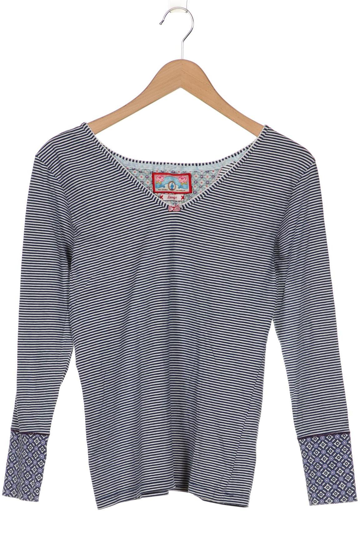 

Pip Studio Damen Langarmshirt, marineblau, Gr. 42