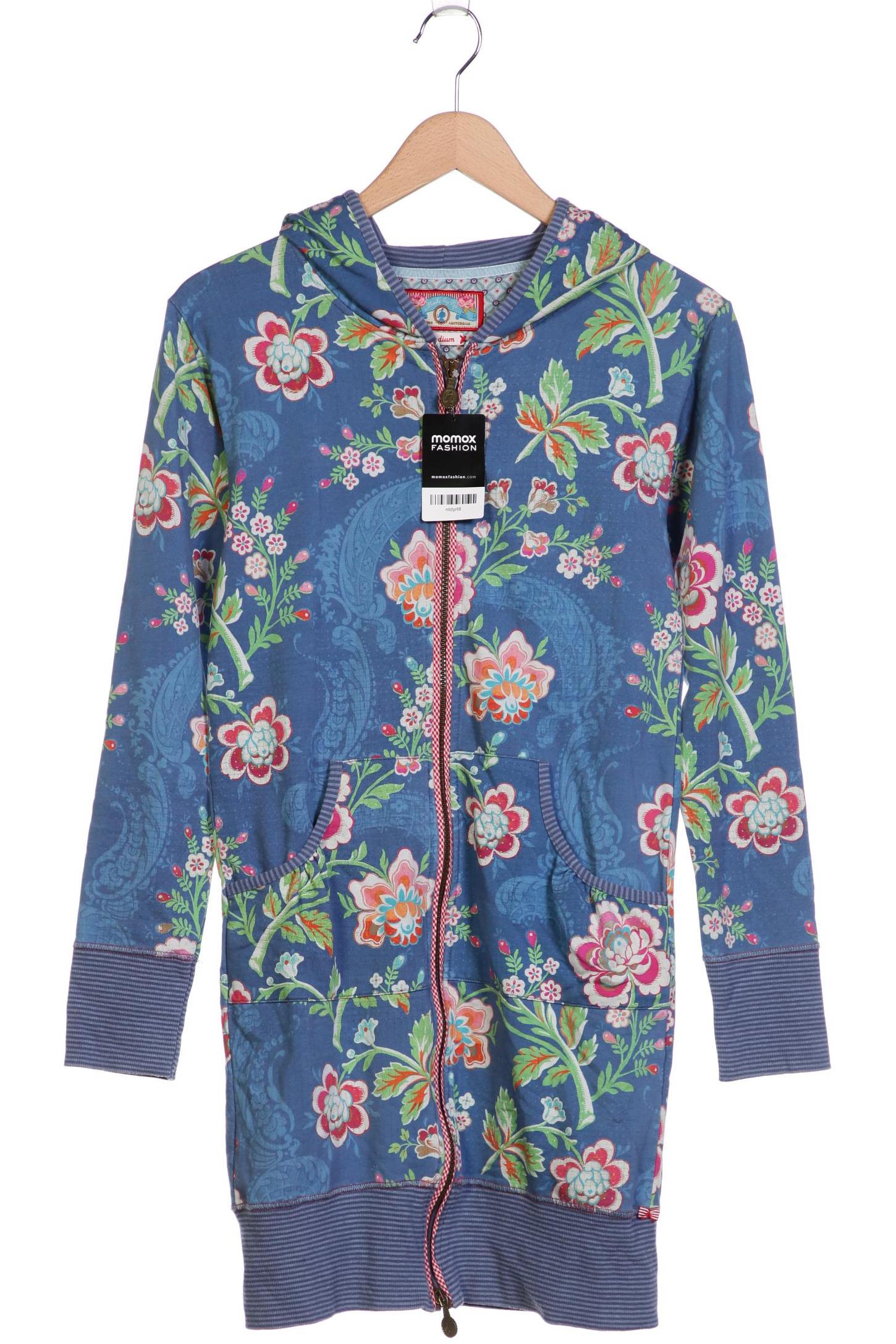 

Pip Studio Damen Kapuzenpullover, blau, Gr. 38
