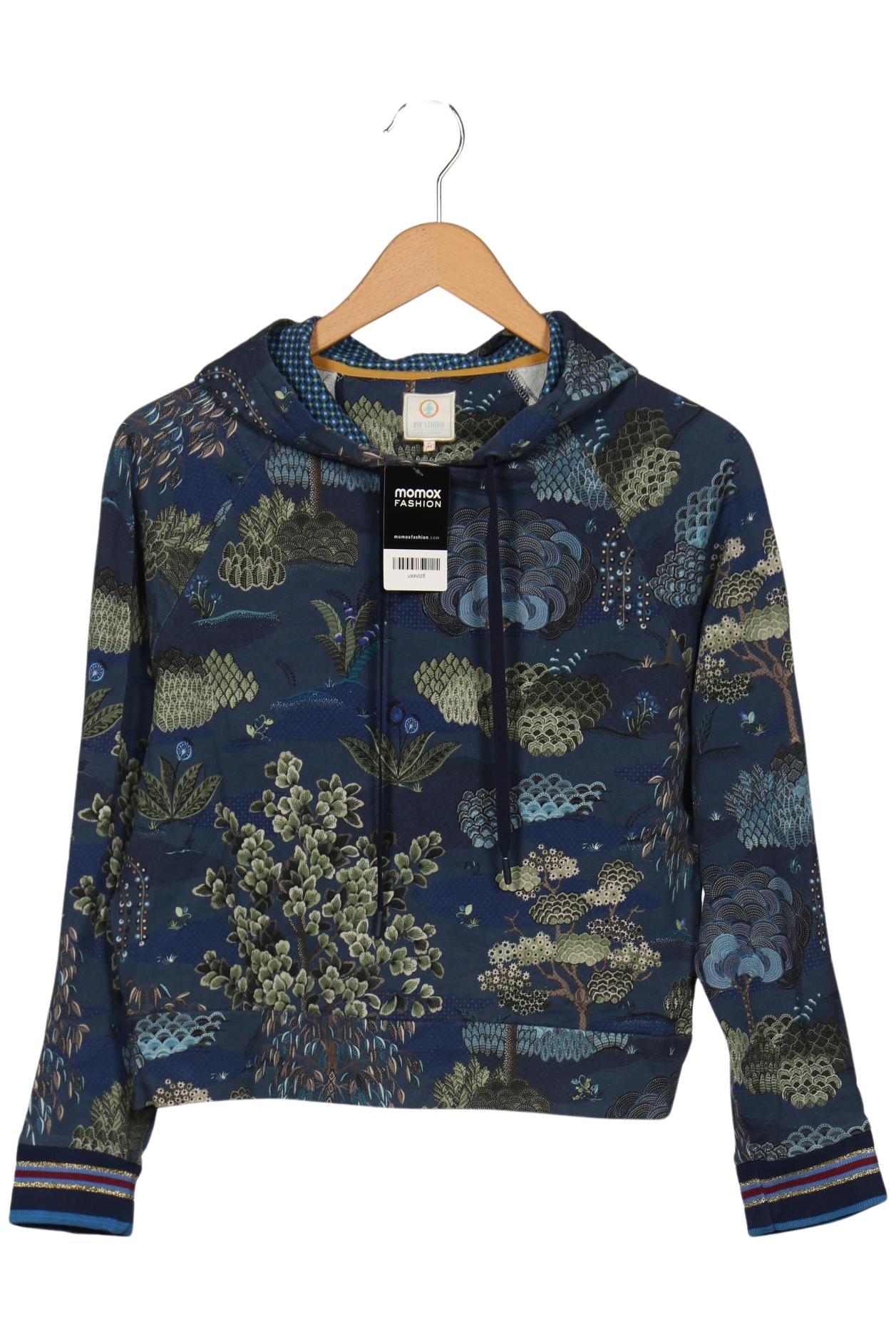 

Pip Studio Damen Kapuzenpullover, marineblau, Gr. 38