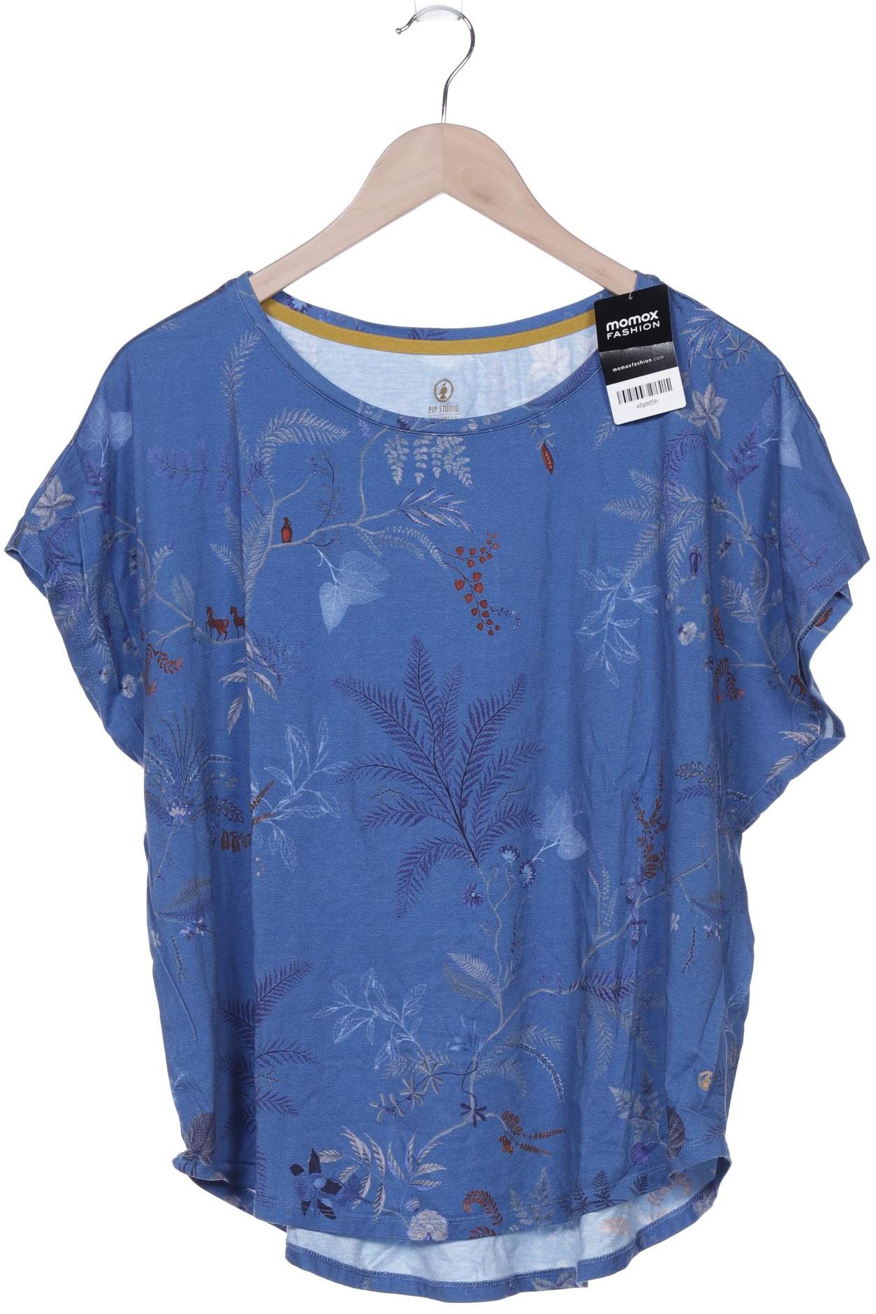 

Pip Studio Damen T-Shirt, blau, Gr. 44