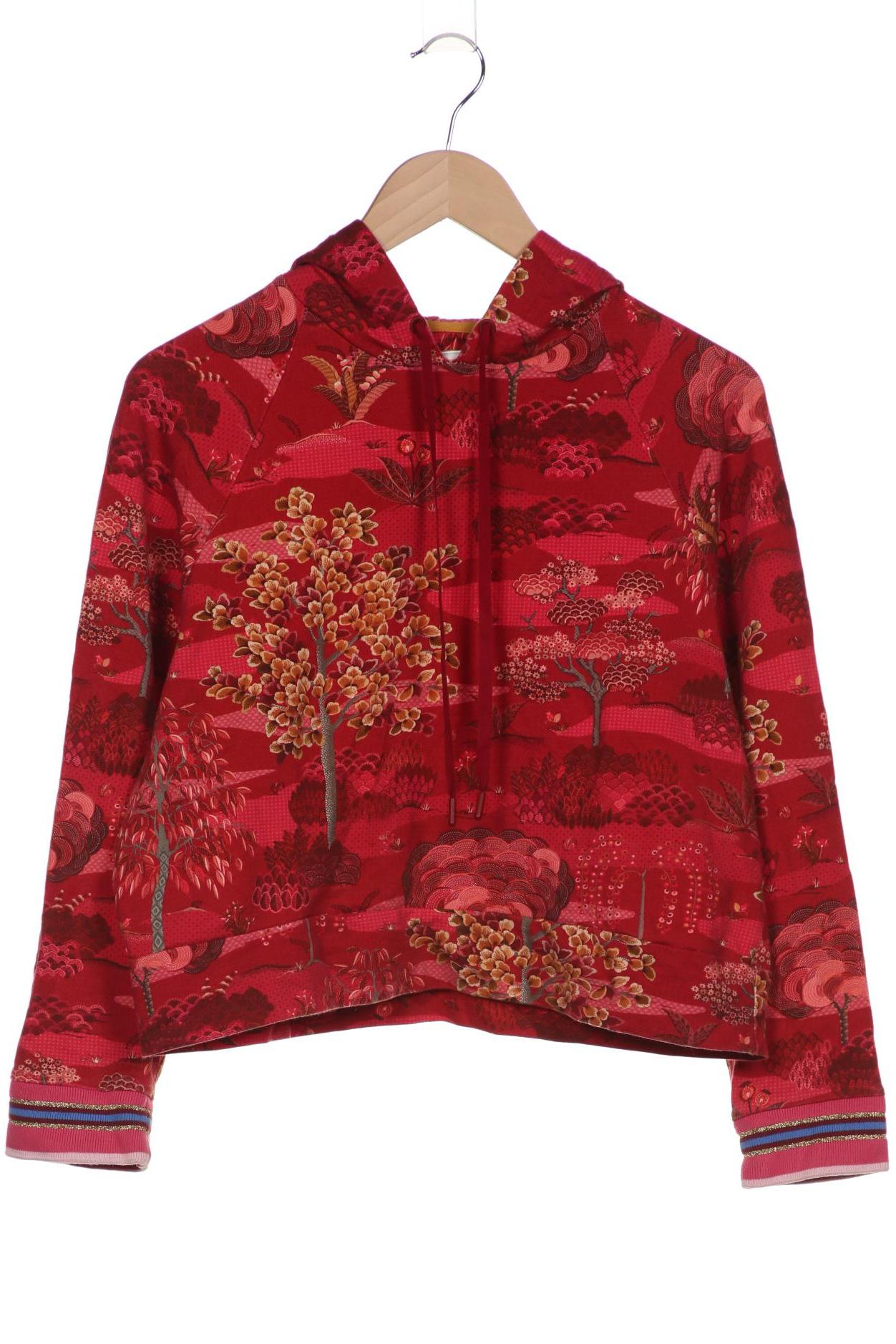 

Pip Studio Damen Kapuzenpullover, rot, Gr. 38