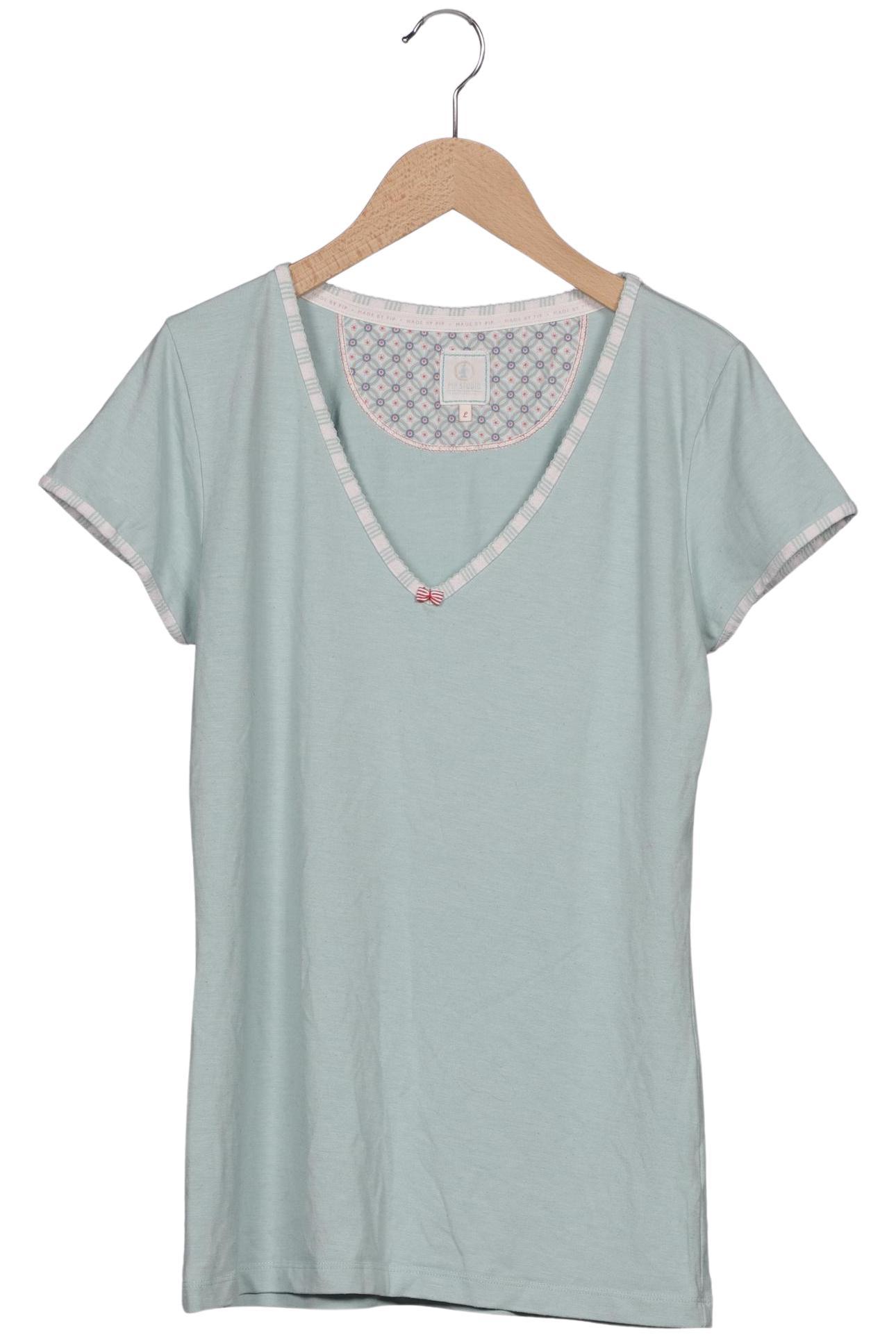 

Pip Studio Damen T-Shirt, türkis, Gr. 42