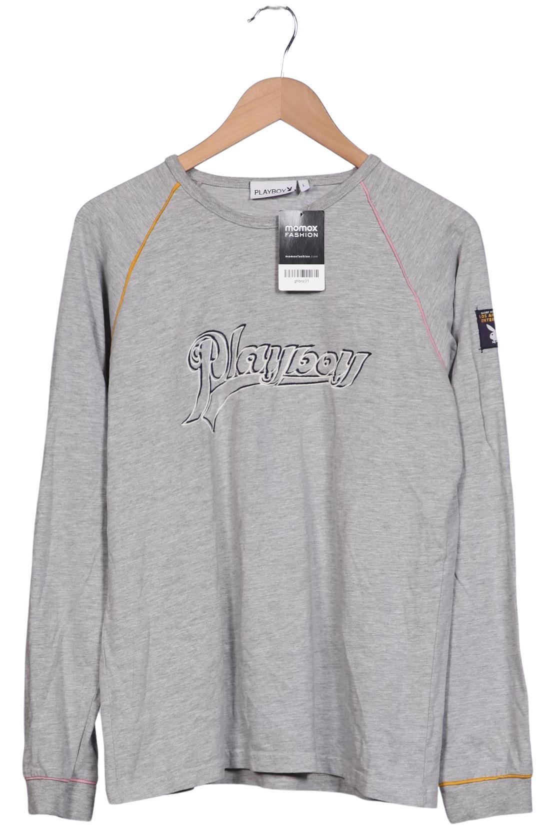 

Playboy Damen Langarmshirt, grau, Gr. 42