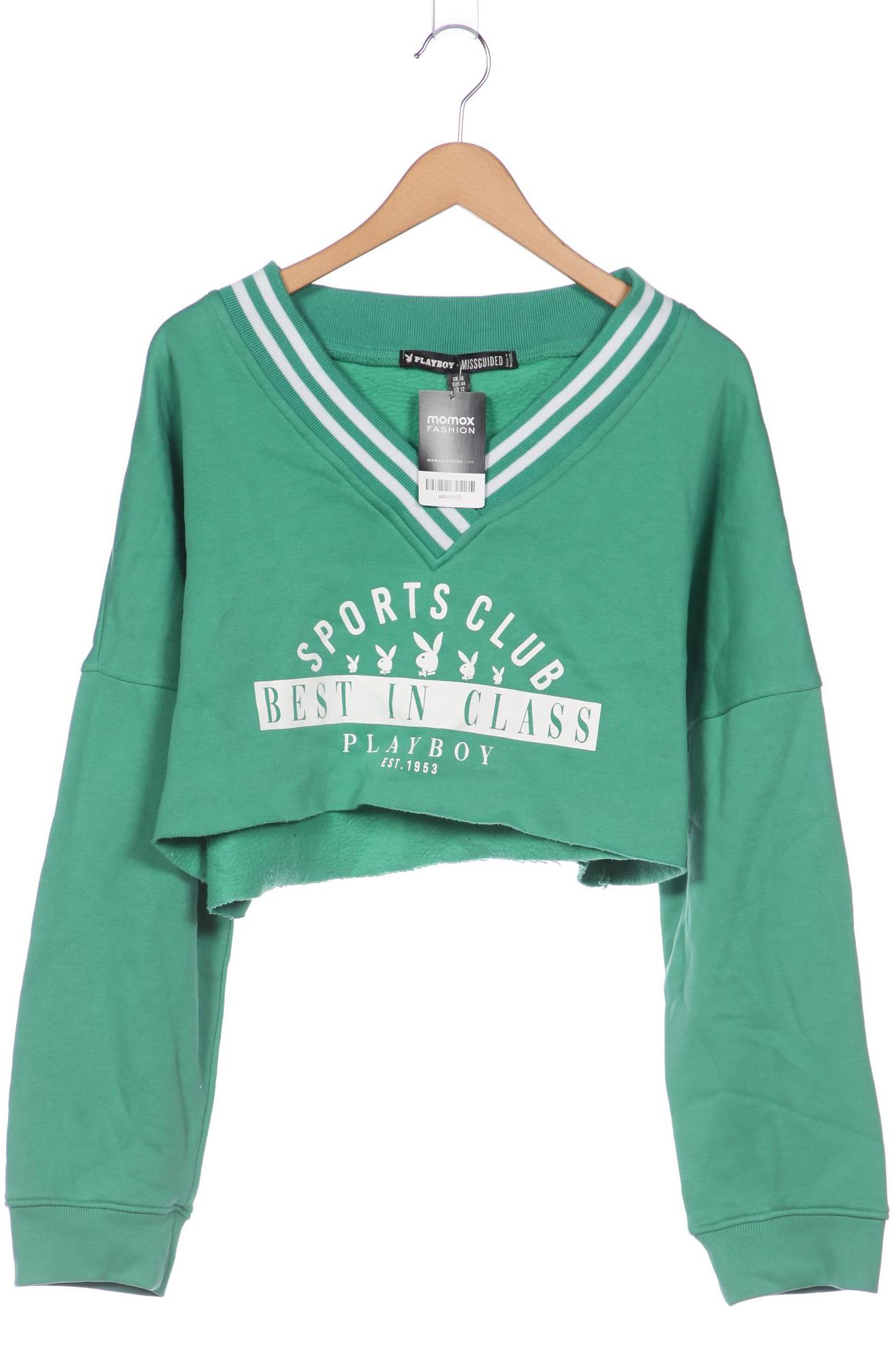 

Playboy Damen Sweatshirt, grün, Gr. 44