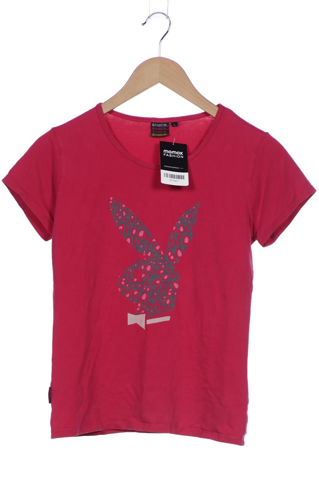 

Playboy Damen T-Shirt, pink, Gr. 42