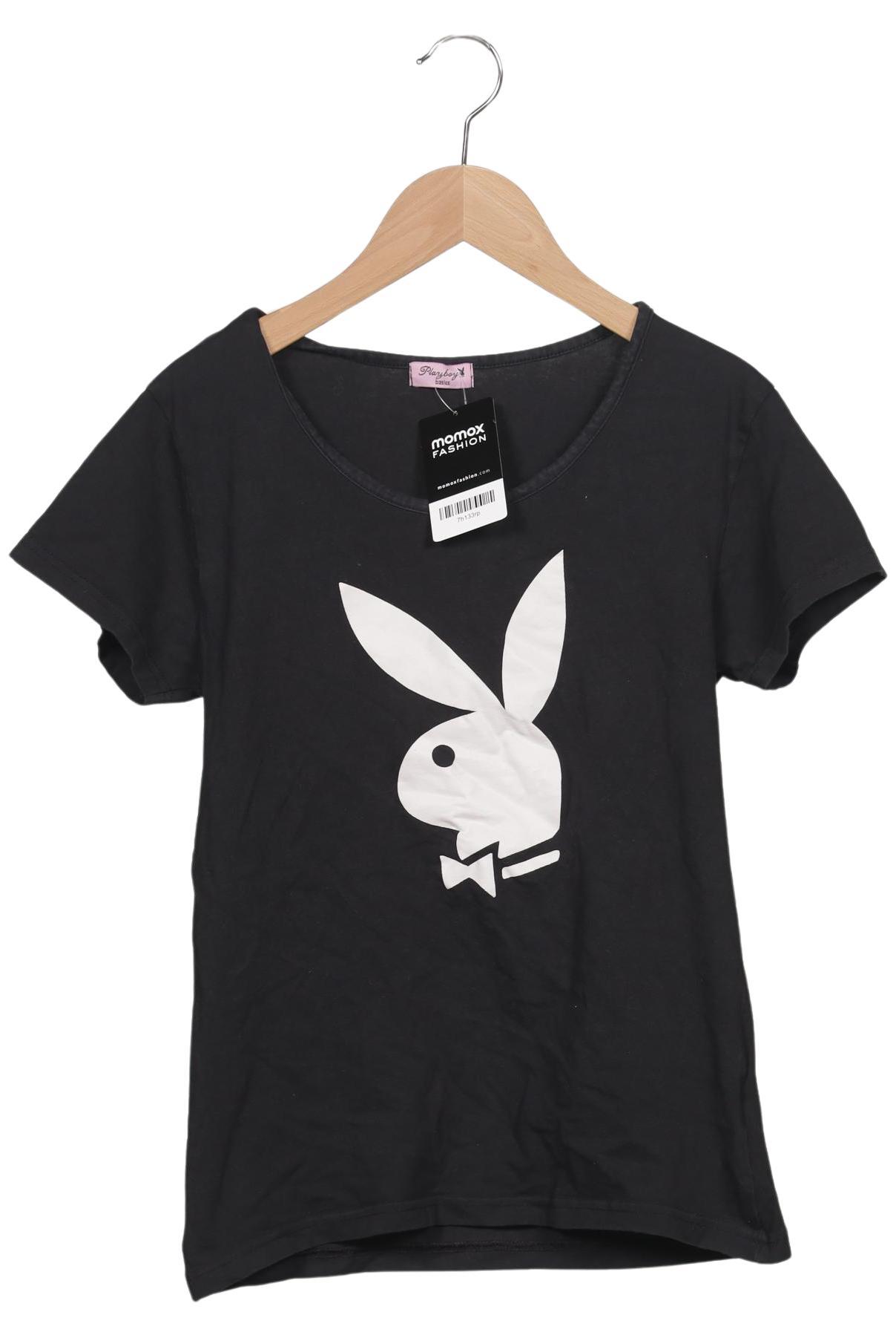

Playboy Damen T-Shirt, schwarz, Gr. 42