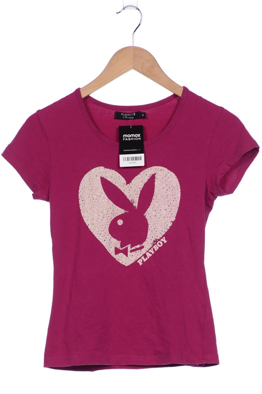 

Playboy Damen T-Shirt, bordeaux, Gr. 38