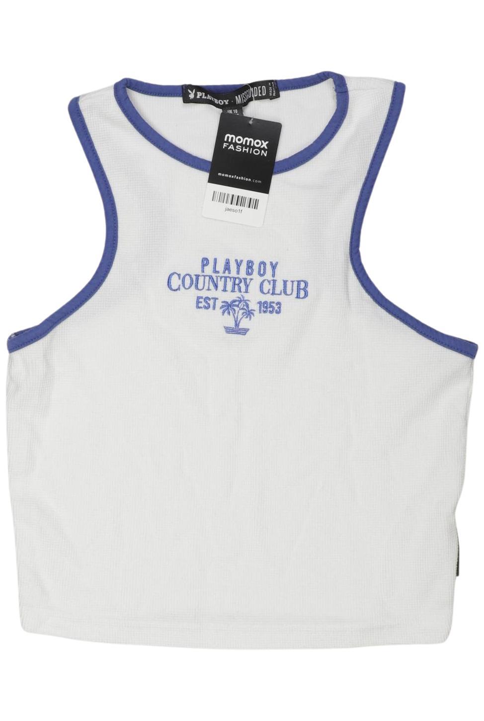 

Playboy Damen Top, weiß, Gr. 38