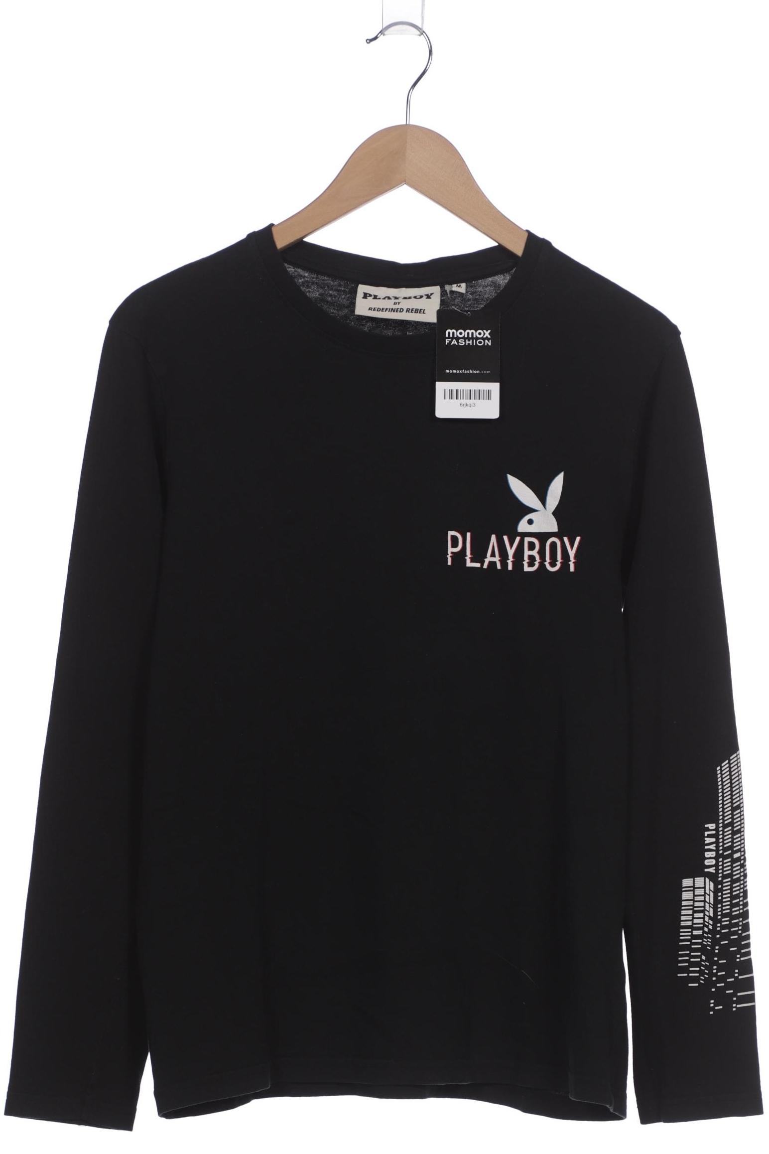 

Playboy Herren Langarmshirt, schwarz, Gr. 48