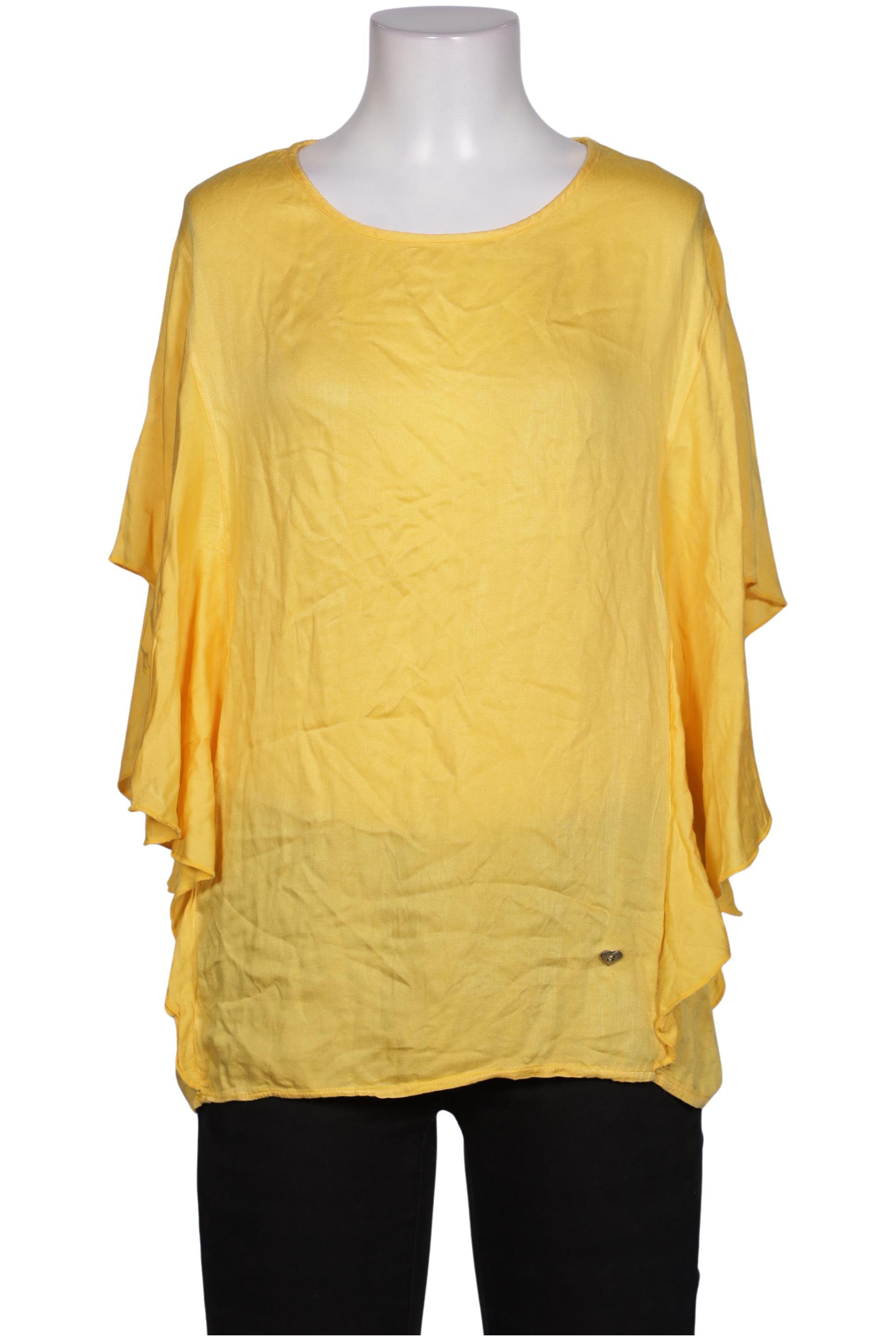 

Please Damen Bluse, gelb, Gr. 42