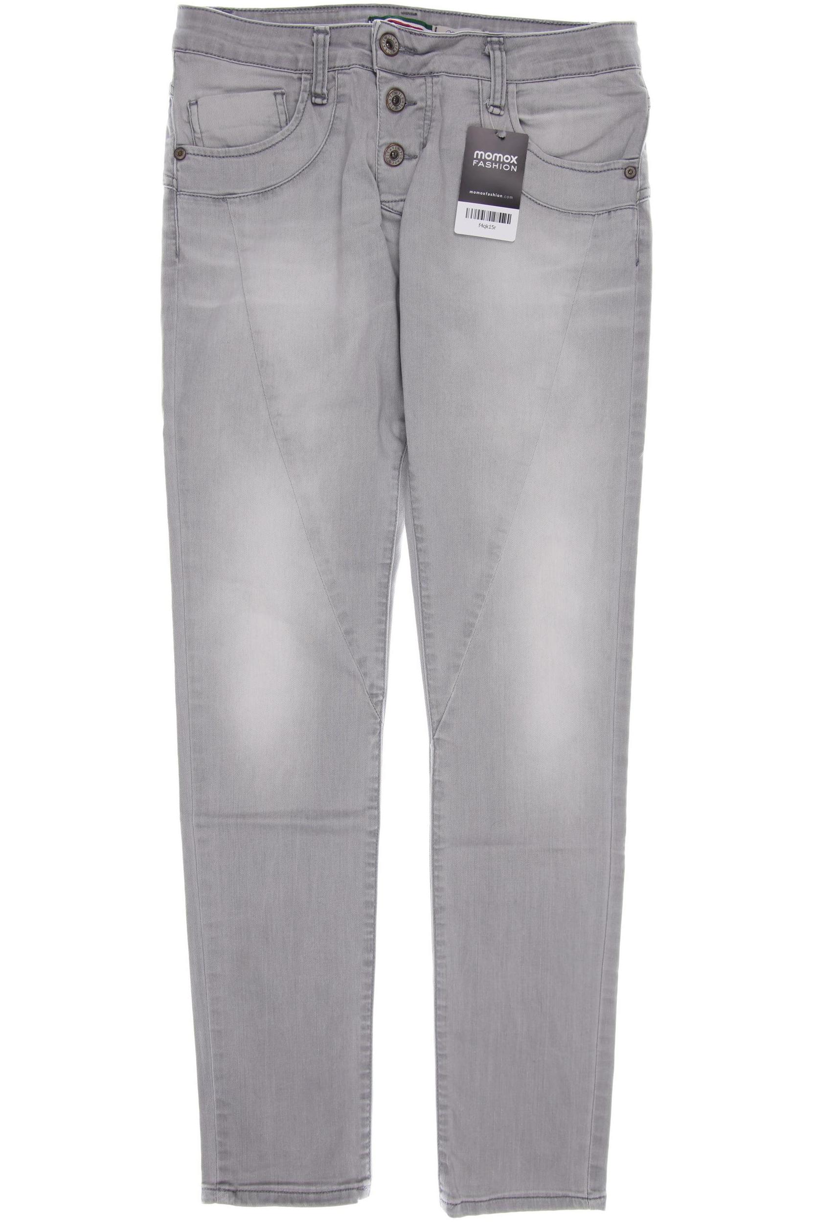 

PLEASE Damen Jeans, grau