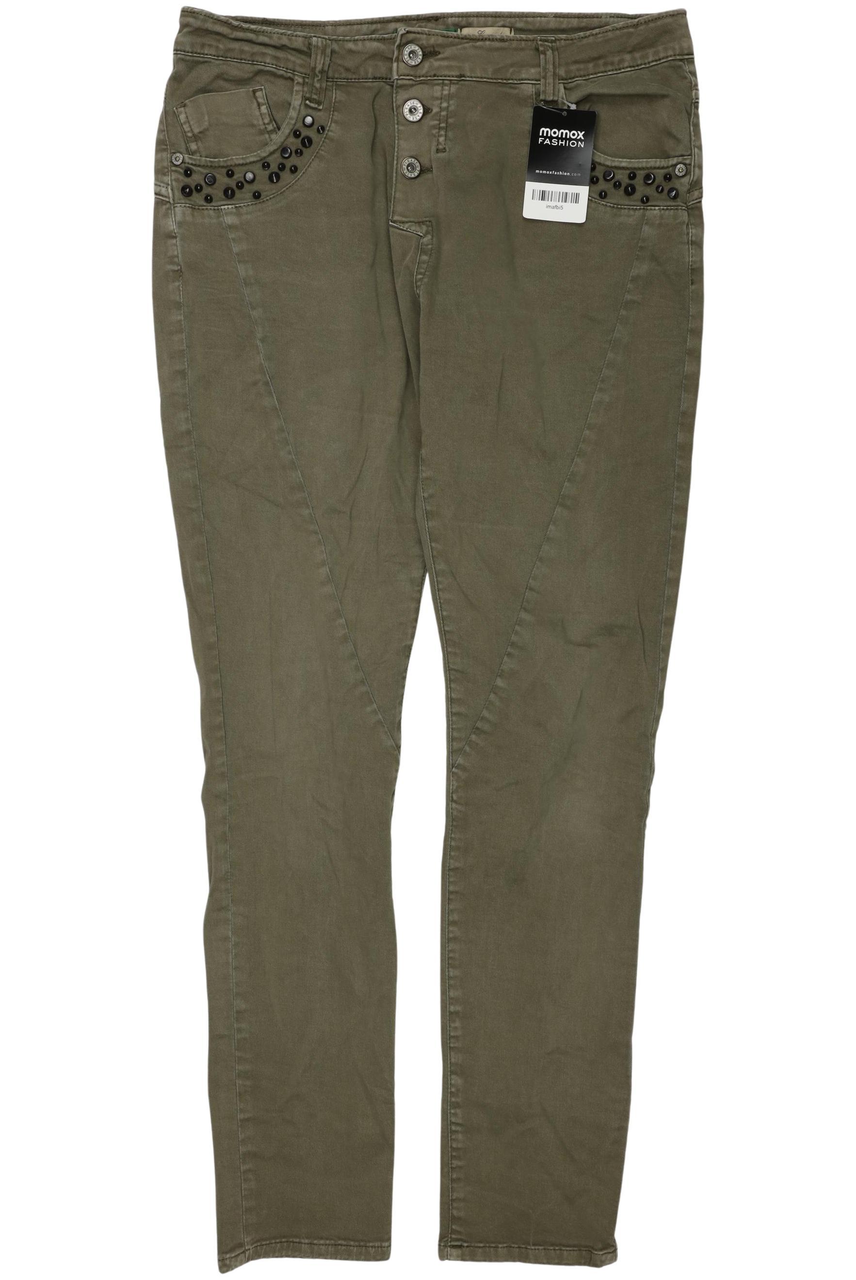 

Please Damen Jeans, grün, Gr. 0