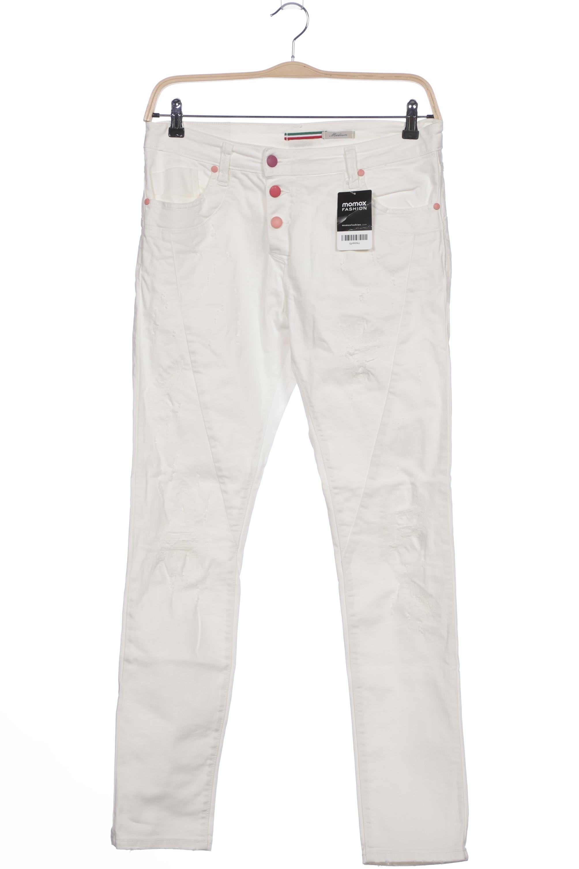 

Please Damen Jeans, weiß, Gr. 0