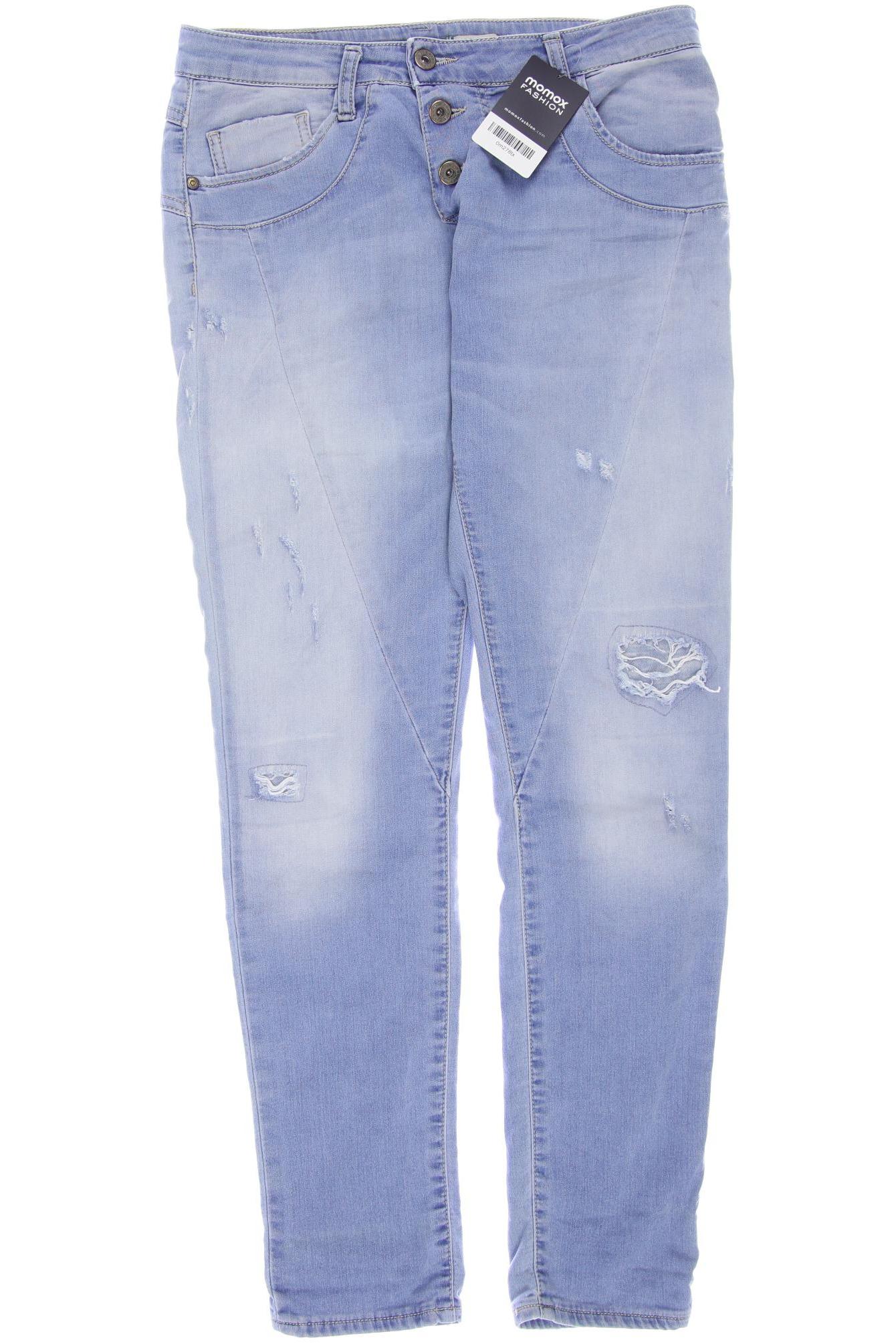 

PLEASE Damen Jeans, hellblau