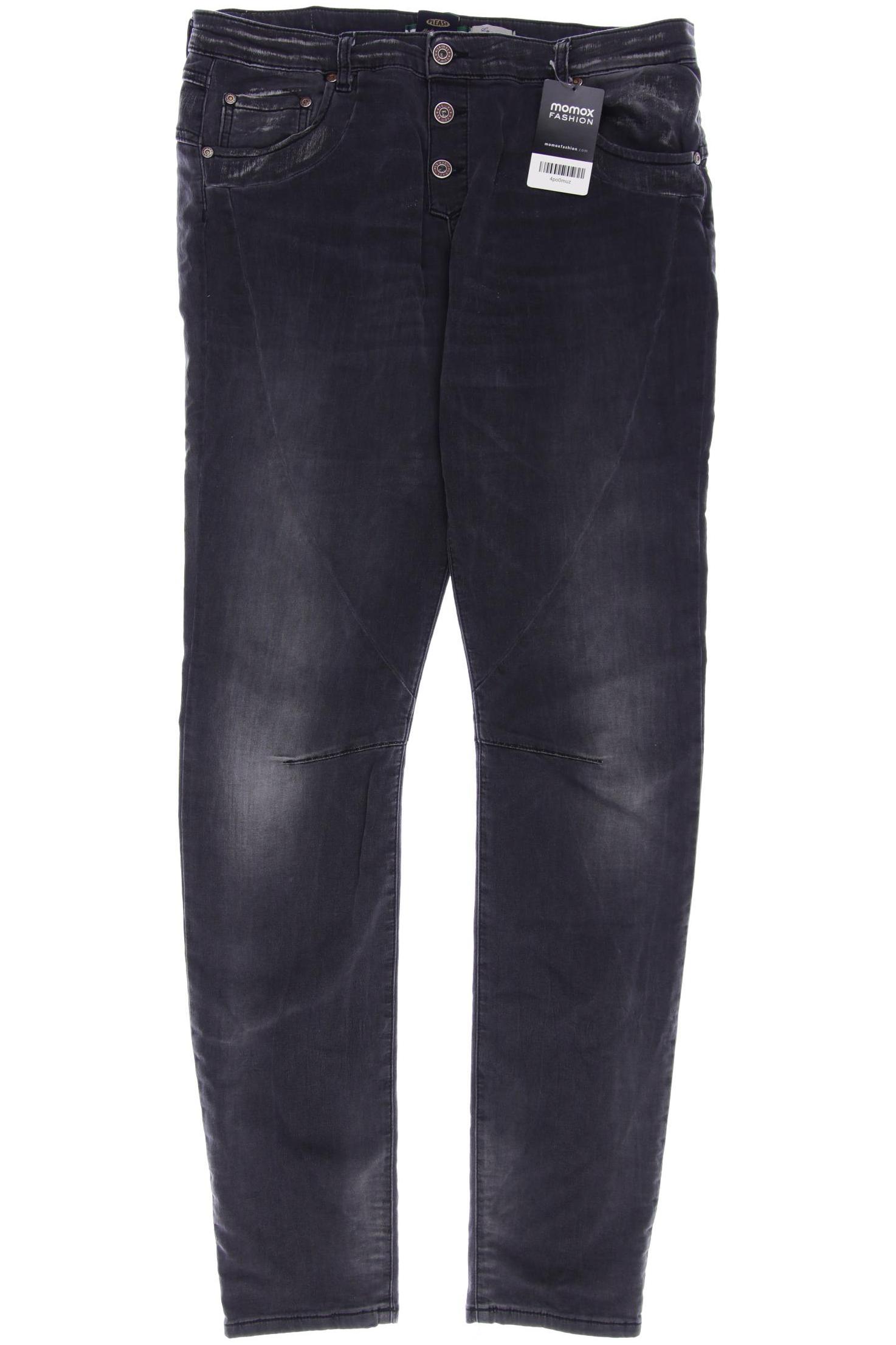 

PLEASE Damen Jeans, grau
