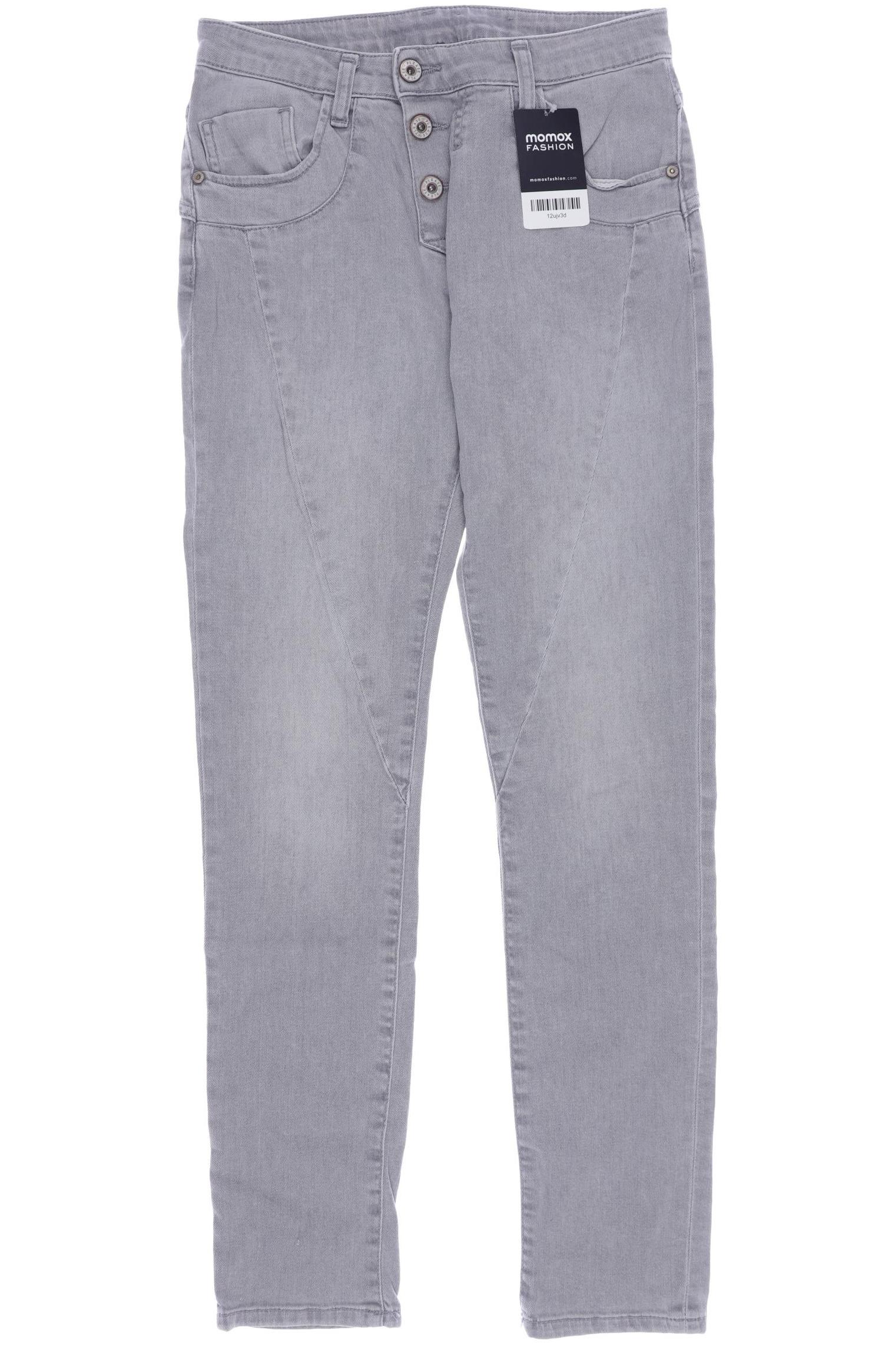 

PLEASE Damen Jeans, grau