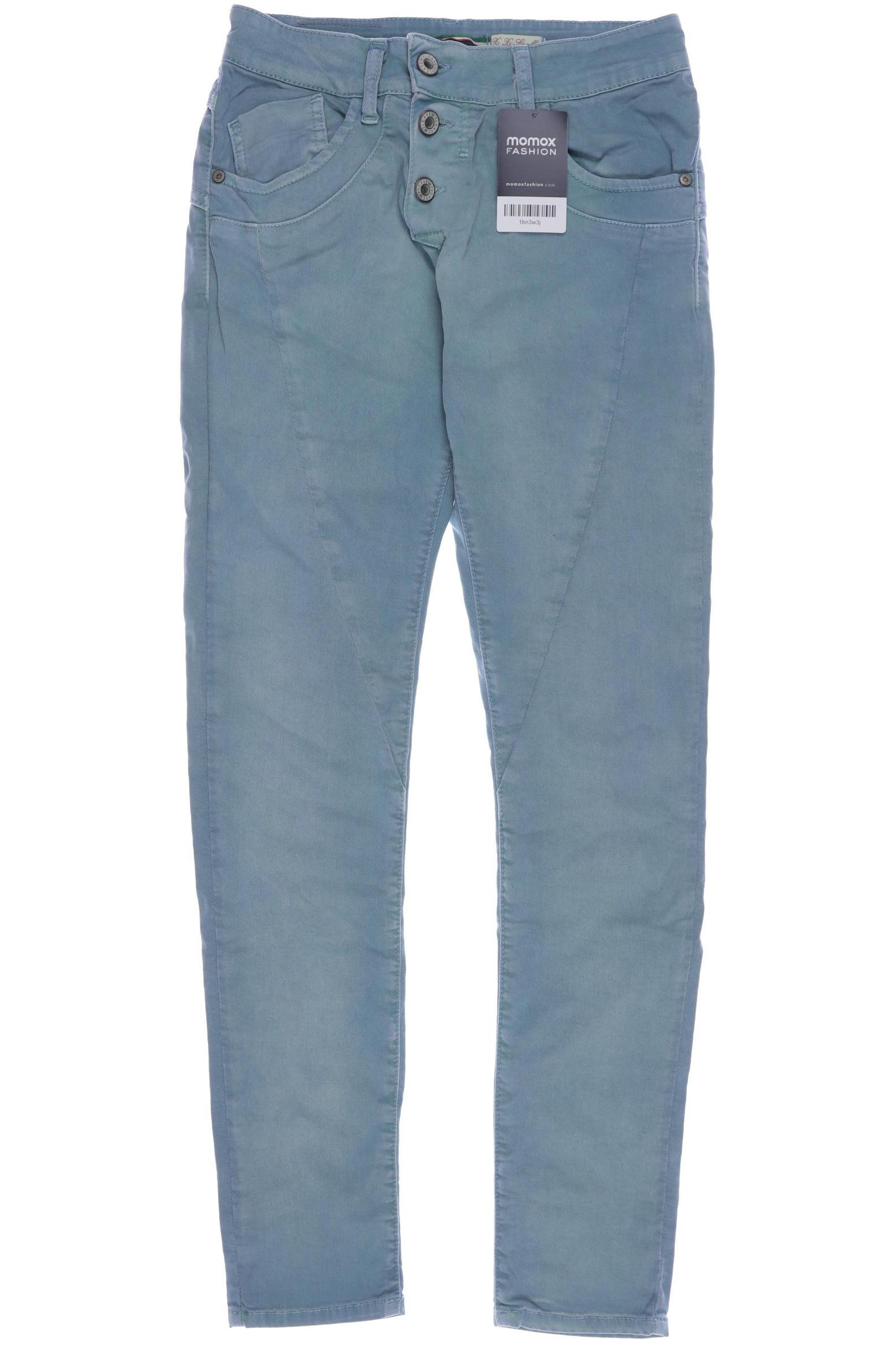

PLEASE Damen Jeans, türkis