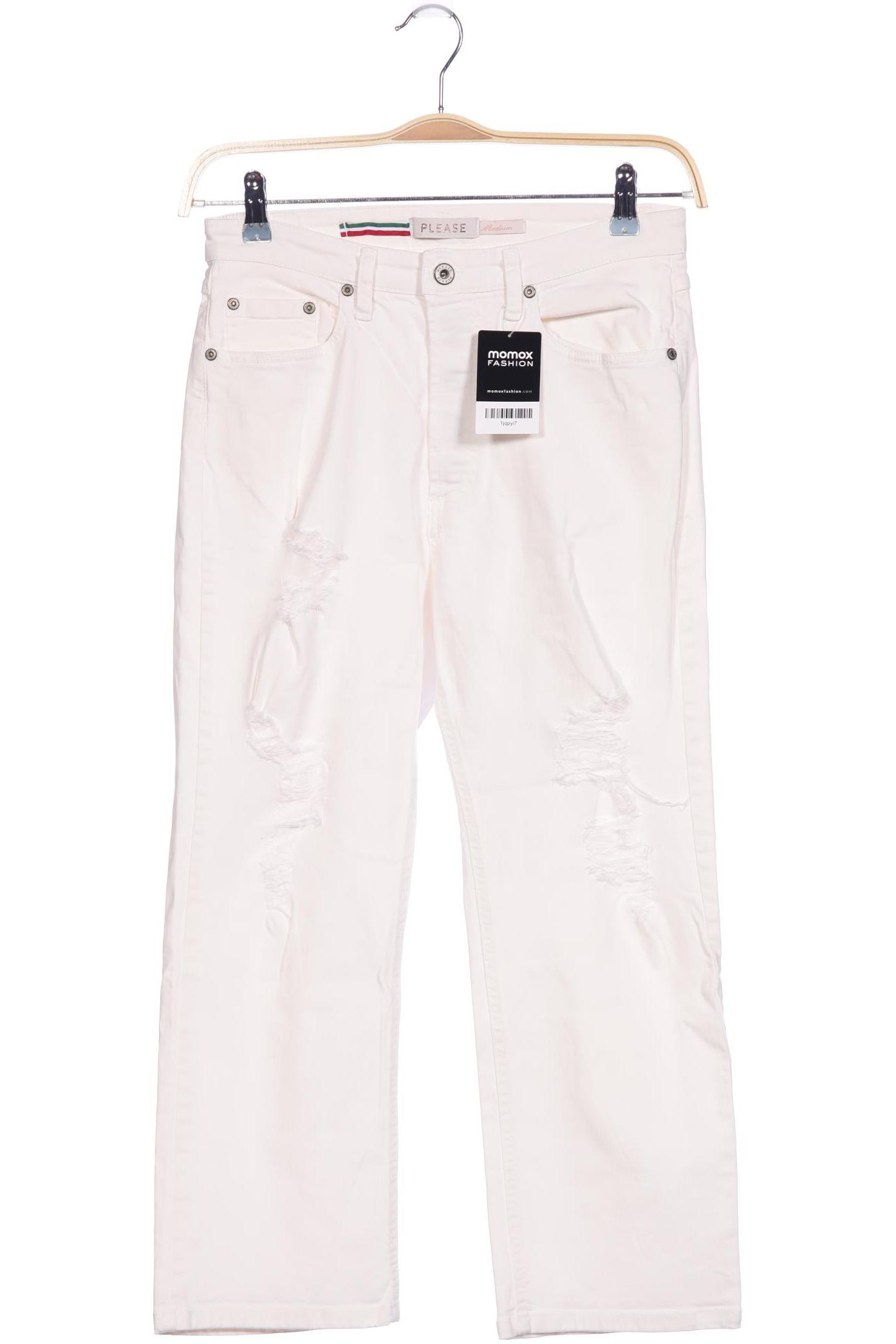 

Please Damen Jeans, cremeweiß, Gr. 0