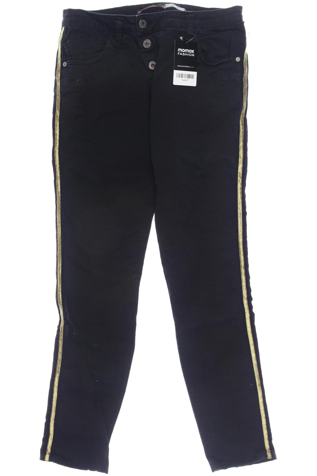 

Please Damen Jeans, schwarz, Gr. 0