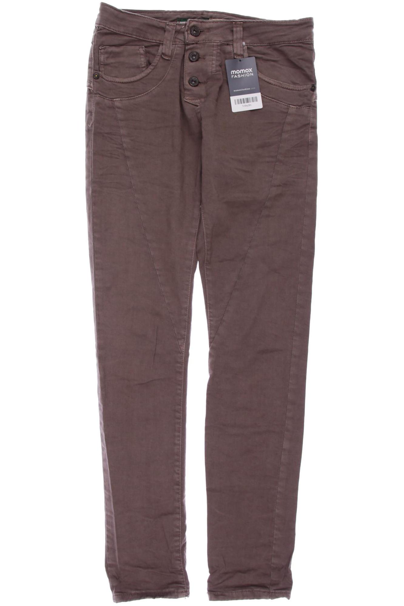 

PLEASE Damen Jeans, braun