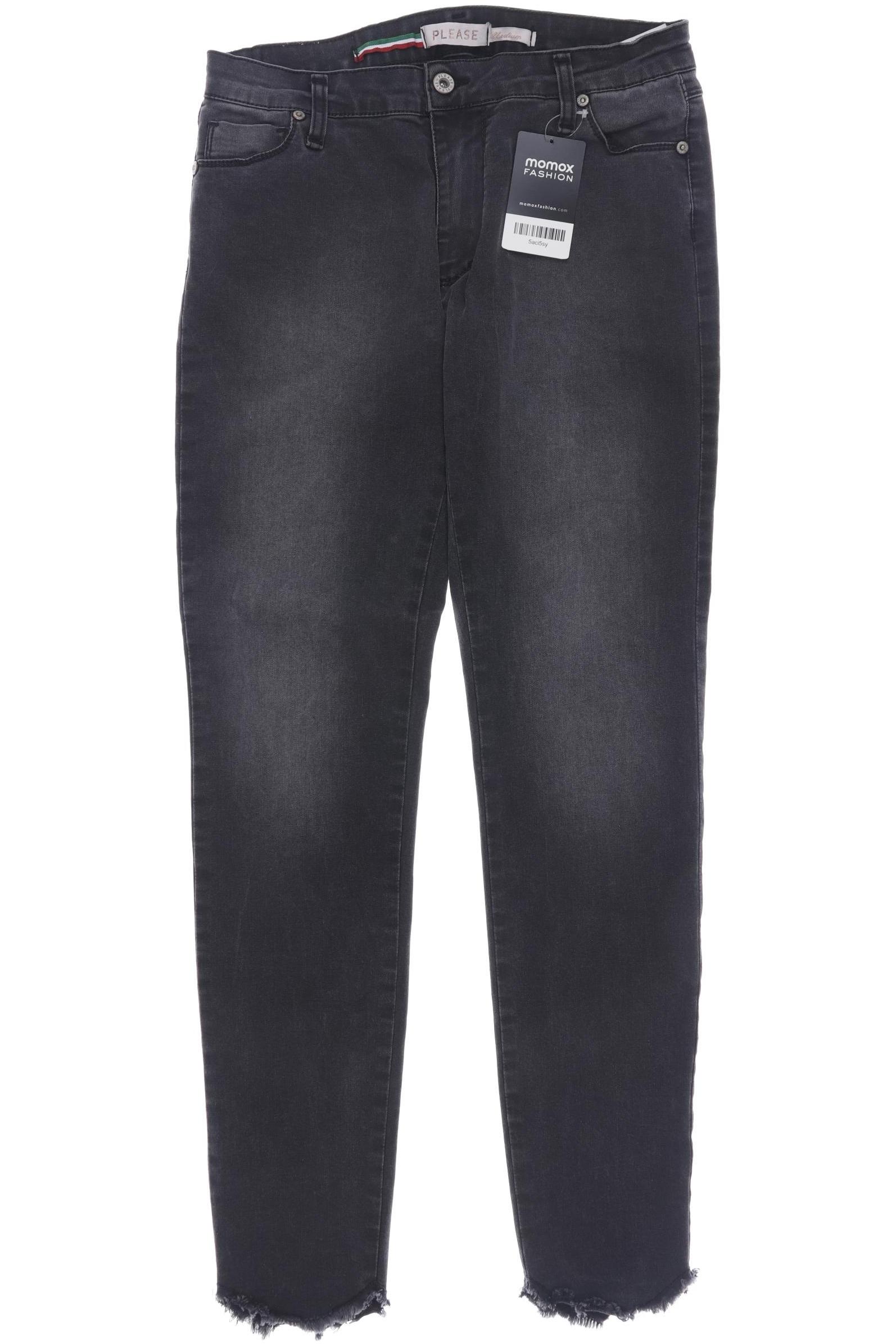 

Please Damen Jeans, schwarz, Gr. 0