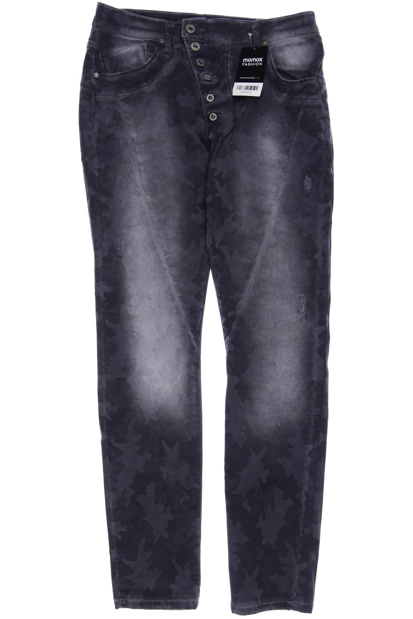 

PLEASE Damen Jeans, grau