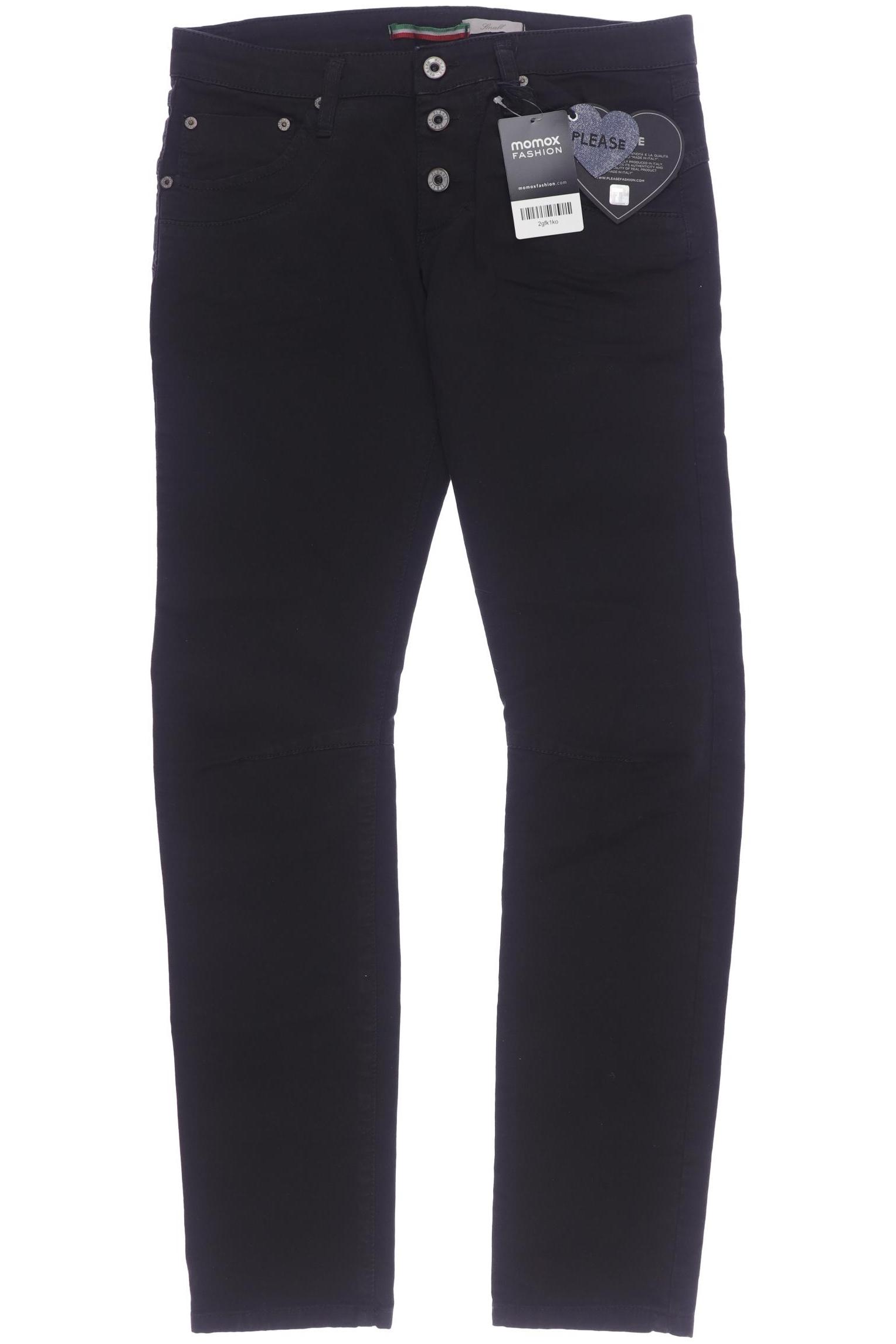 

Please Damen Jeans, schwarz, Gr. 0