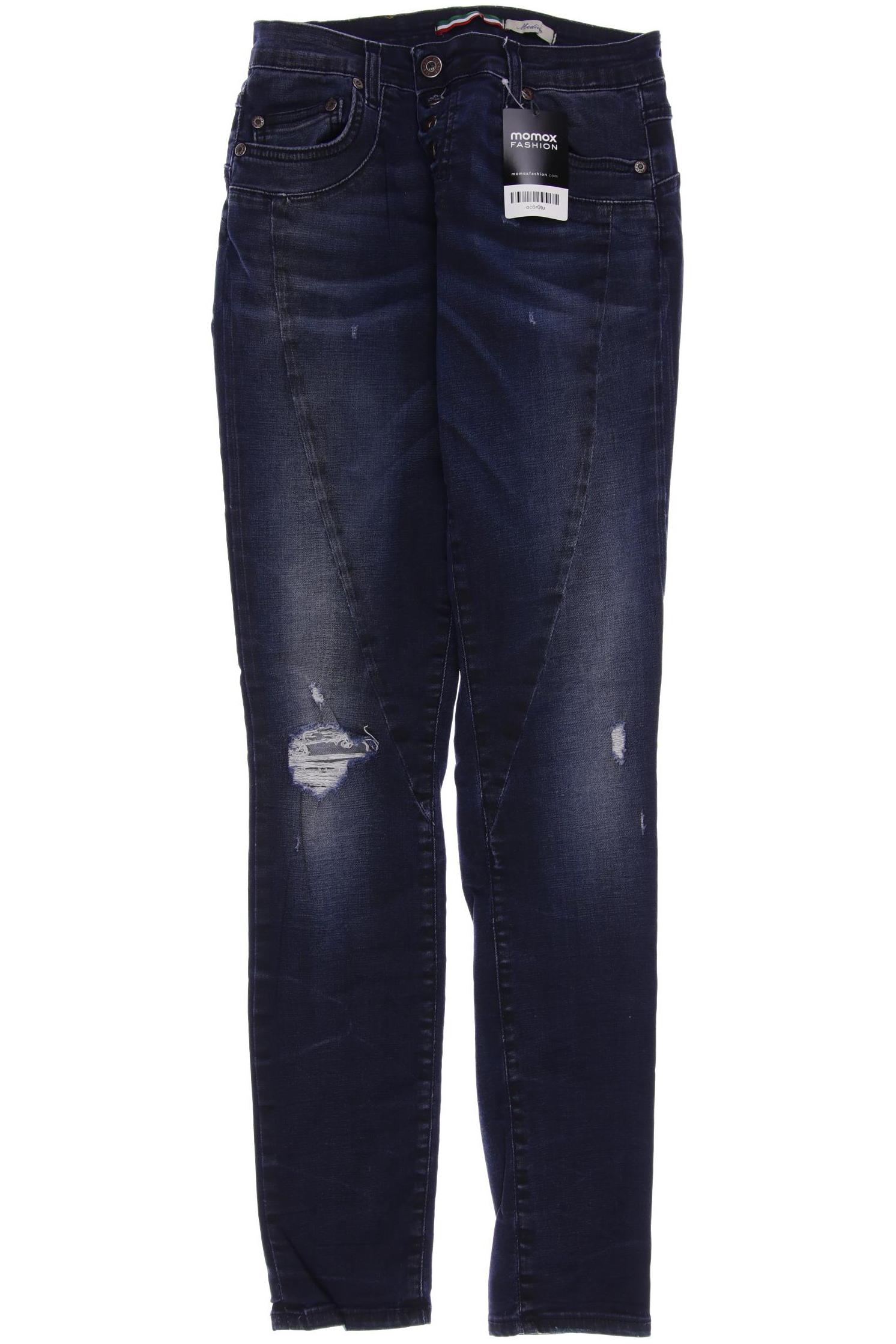 

PLEASE Damen Jeans, marineblau