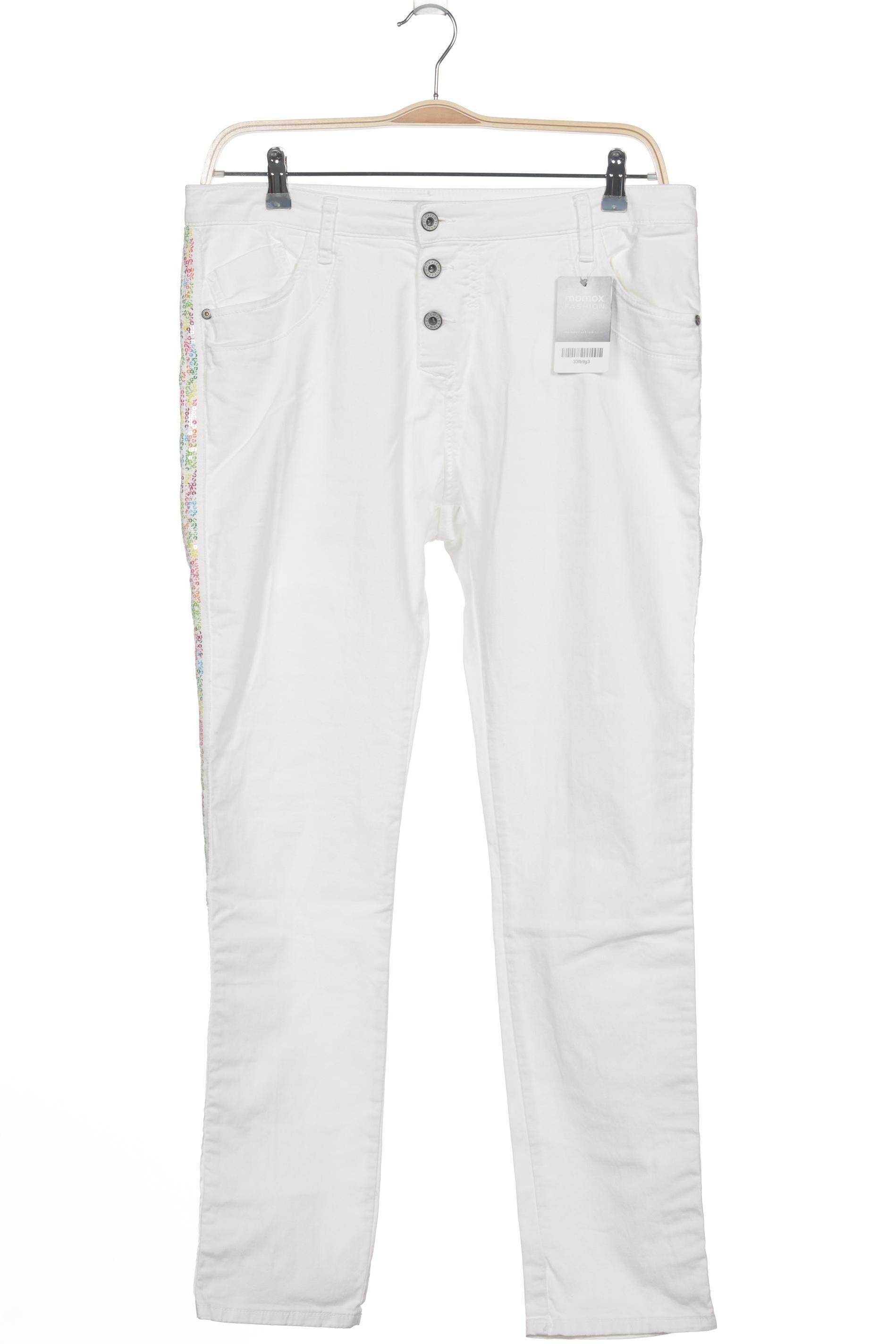 

Please Damen Jeans, weiß, Gr. 0