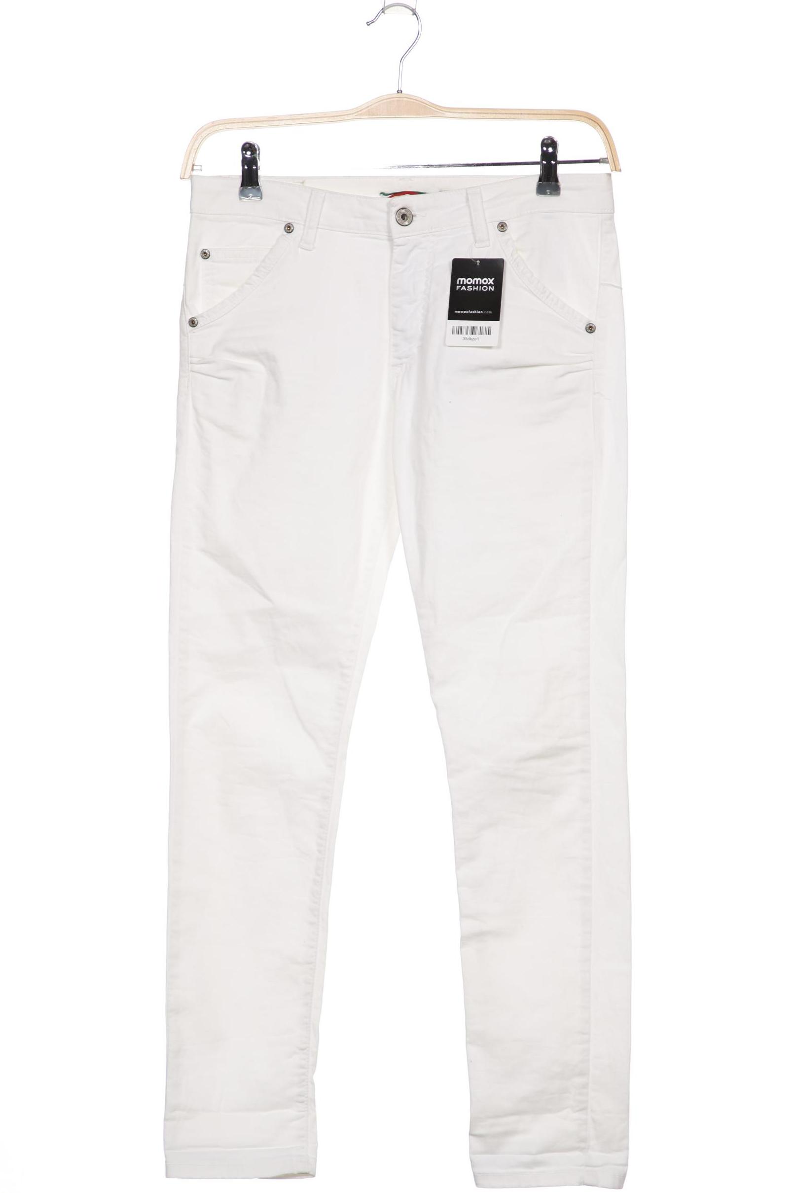 

PLEASE Damen Jeans, weiß