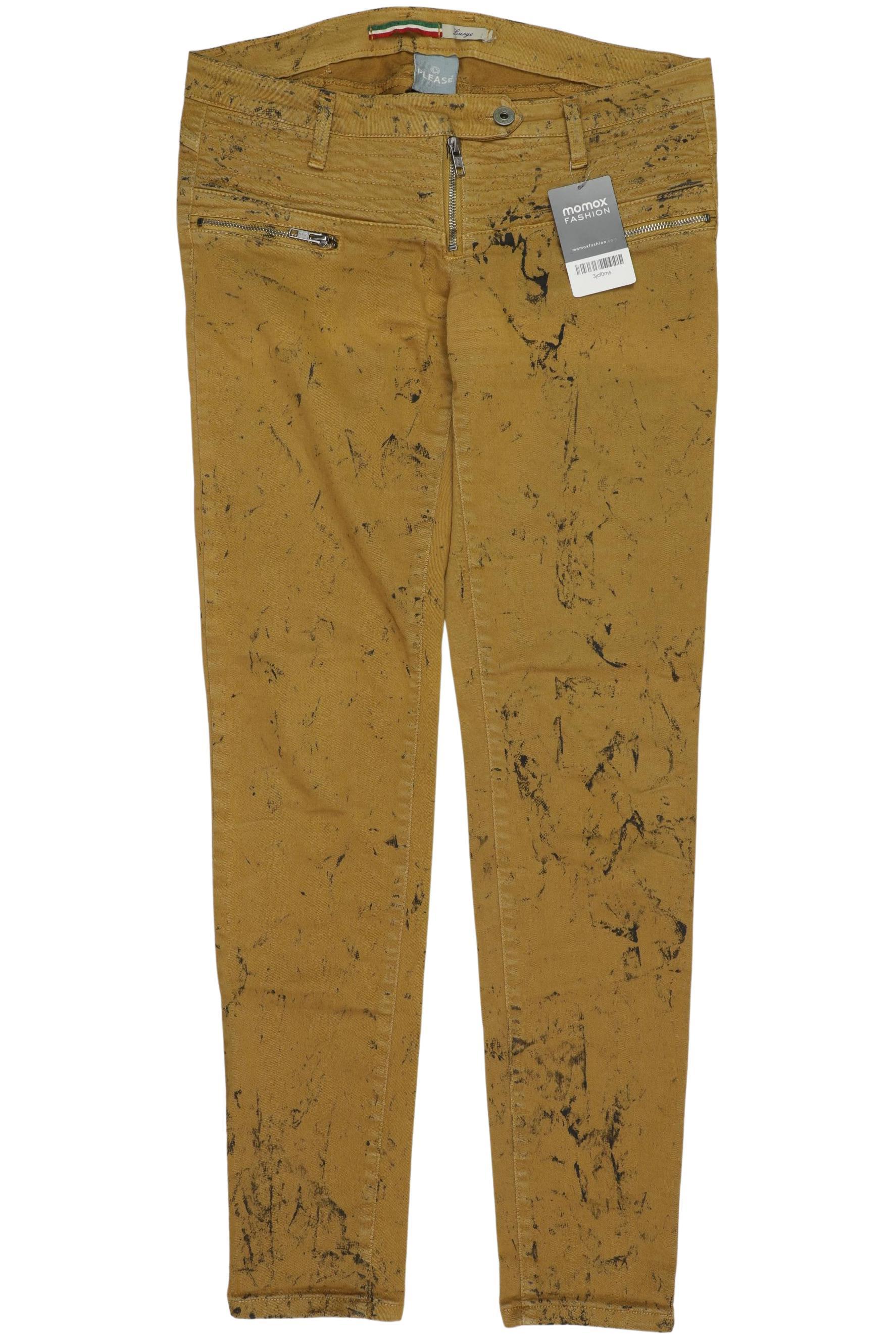 

Please Damen Jeans, gelb, Gr. 0