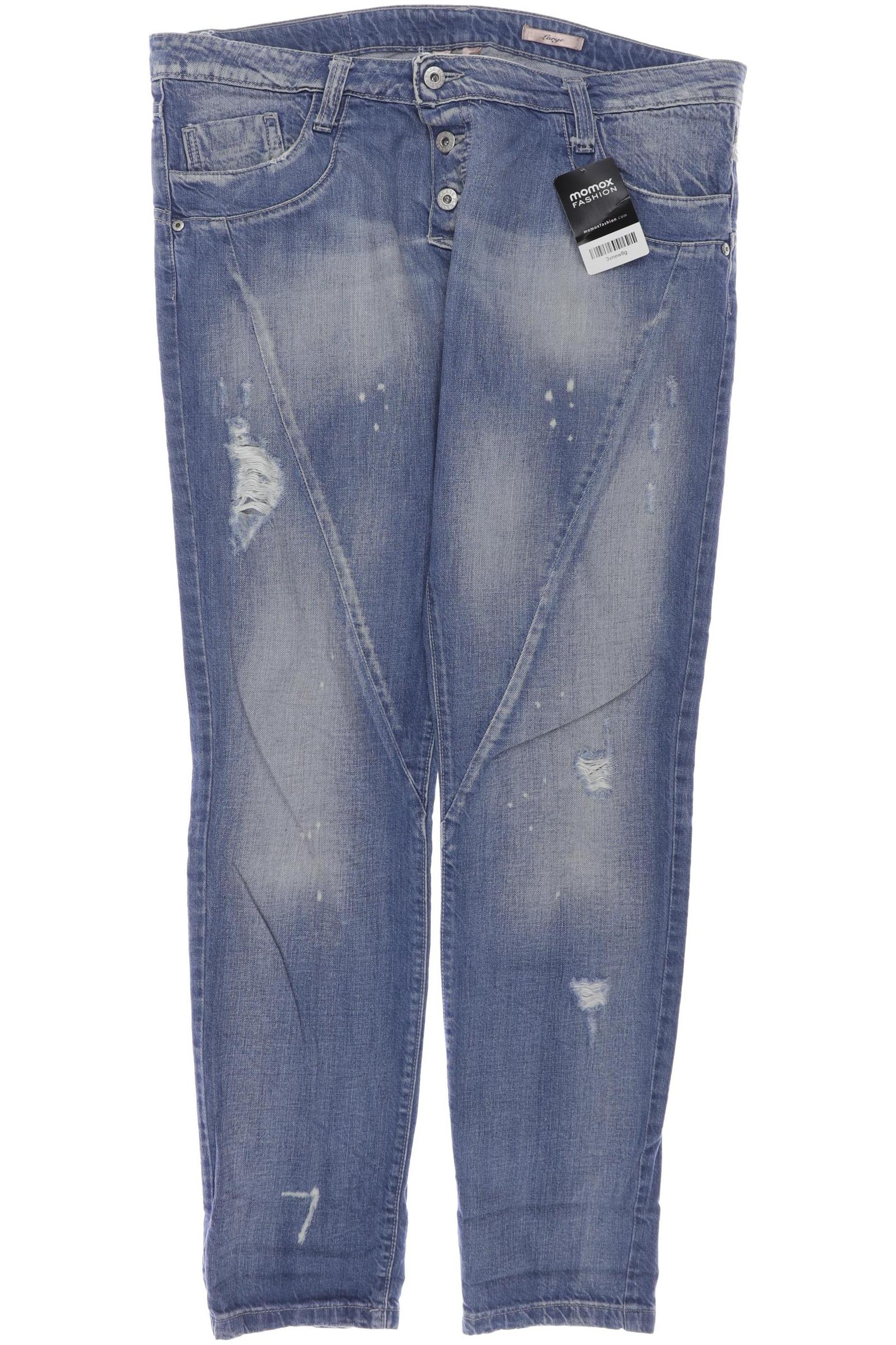 

PLEASE Damen Jeans, blau