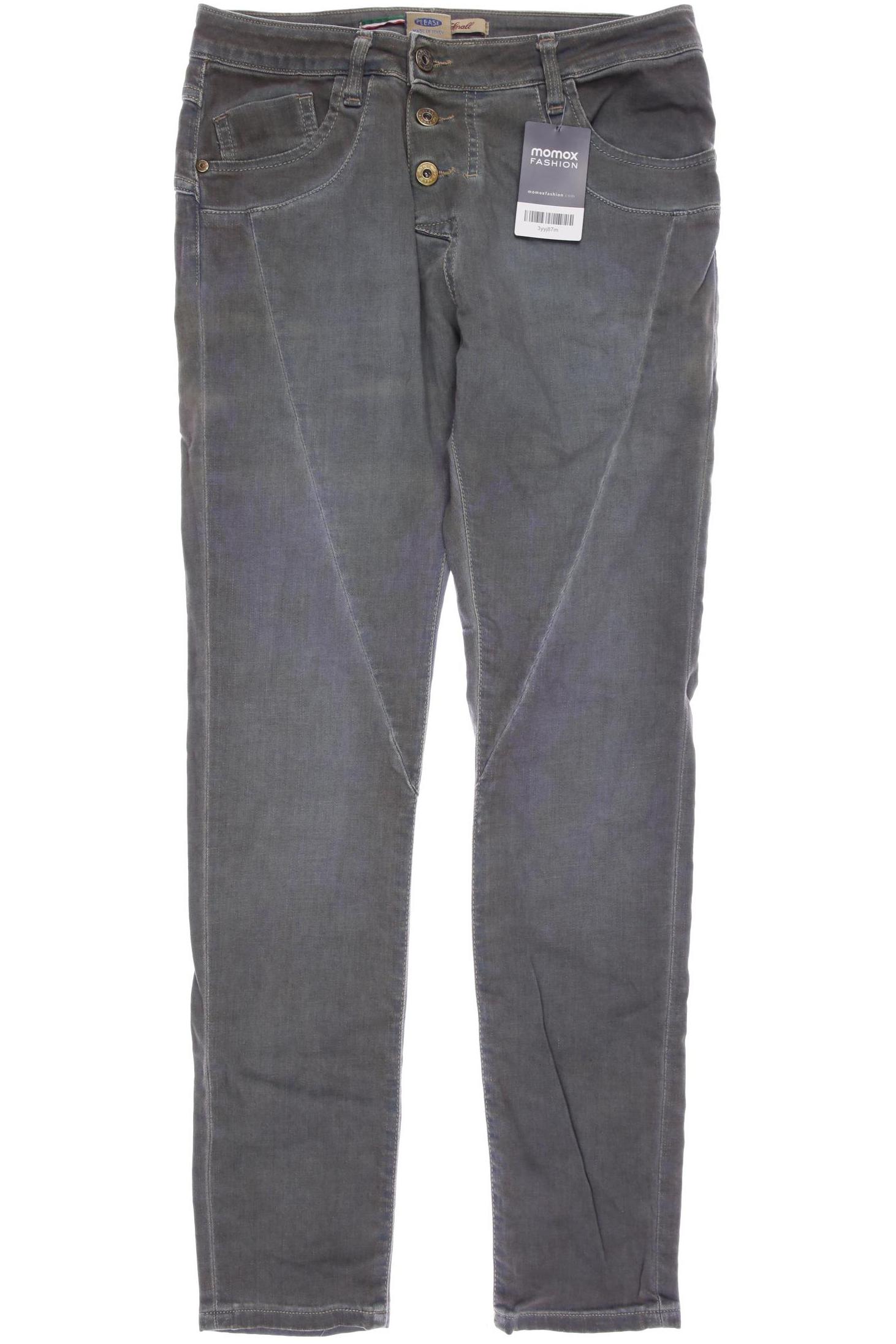 

PLEASE Damen Jeans, grün