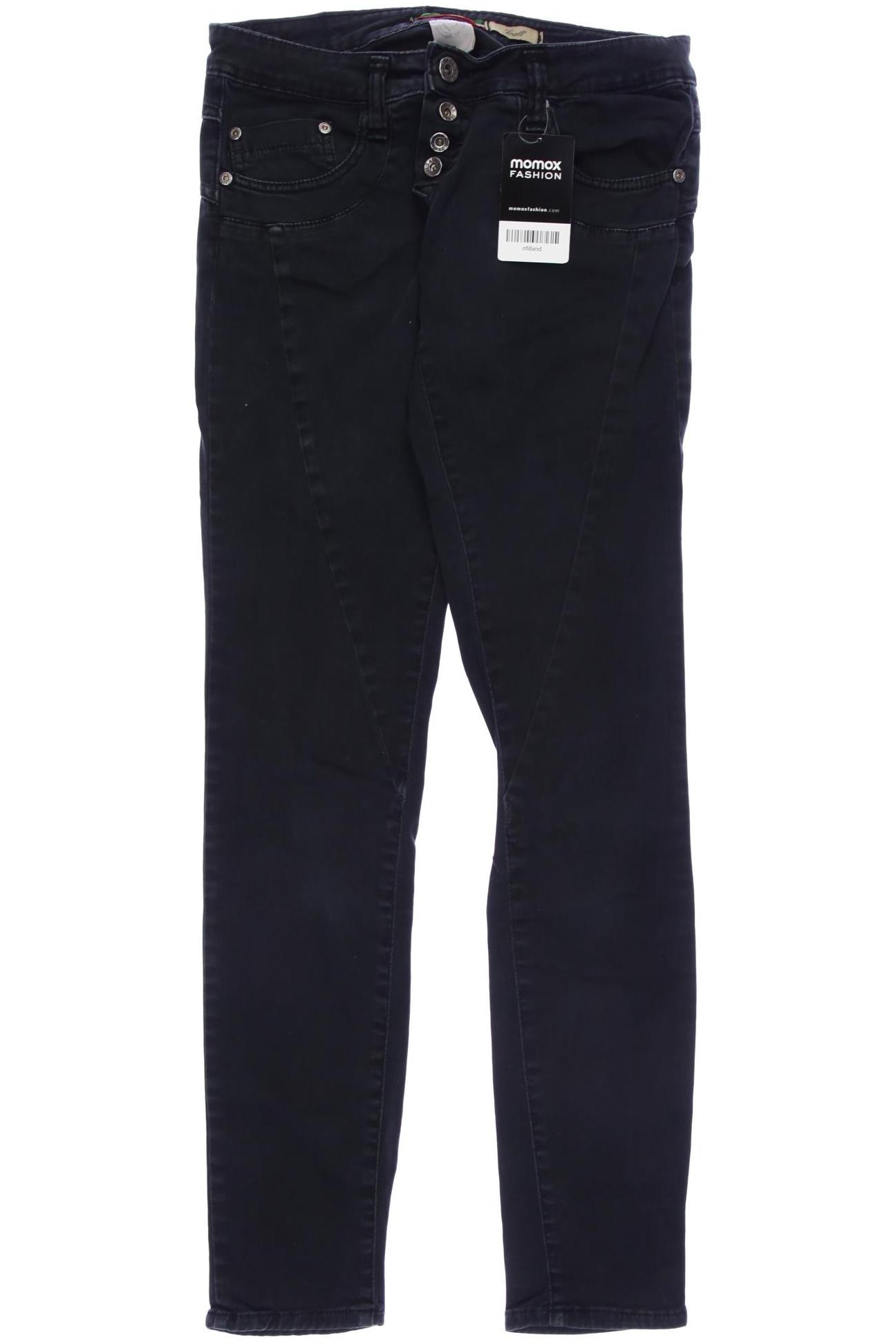 

Please Damen Jeans, schwarz, Gr. 0