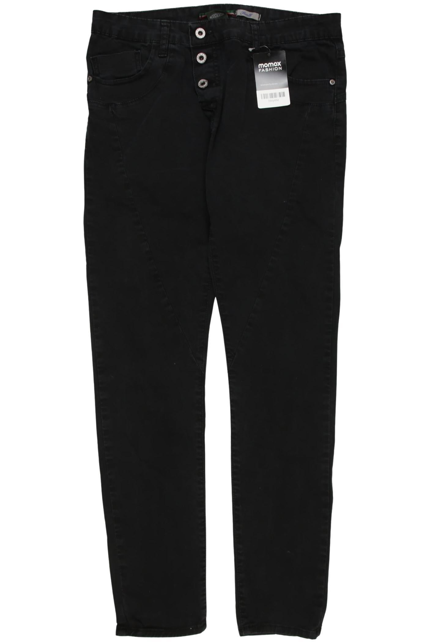 

Please Damen Jeans, schwarz, Gr. 0