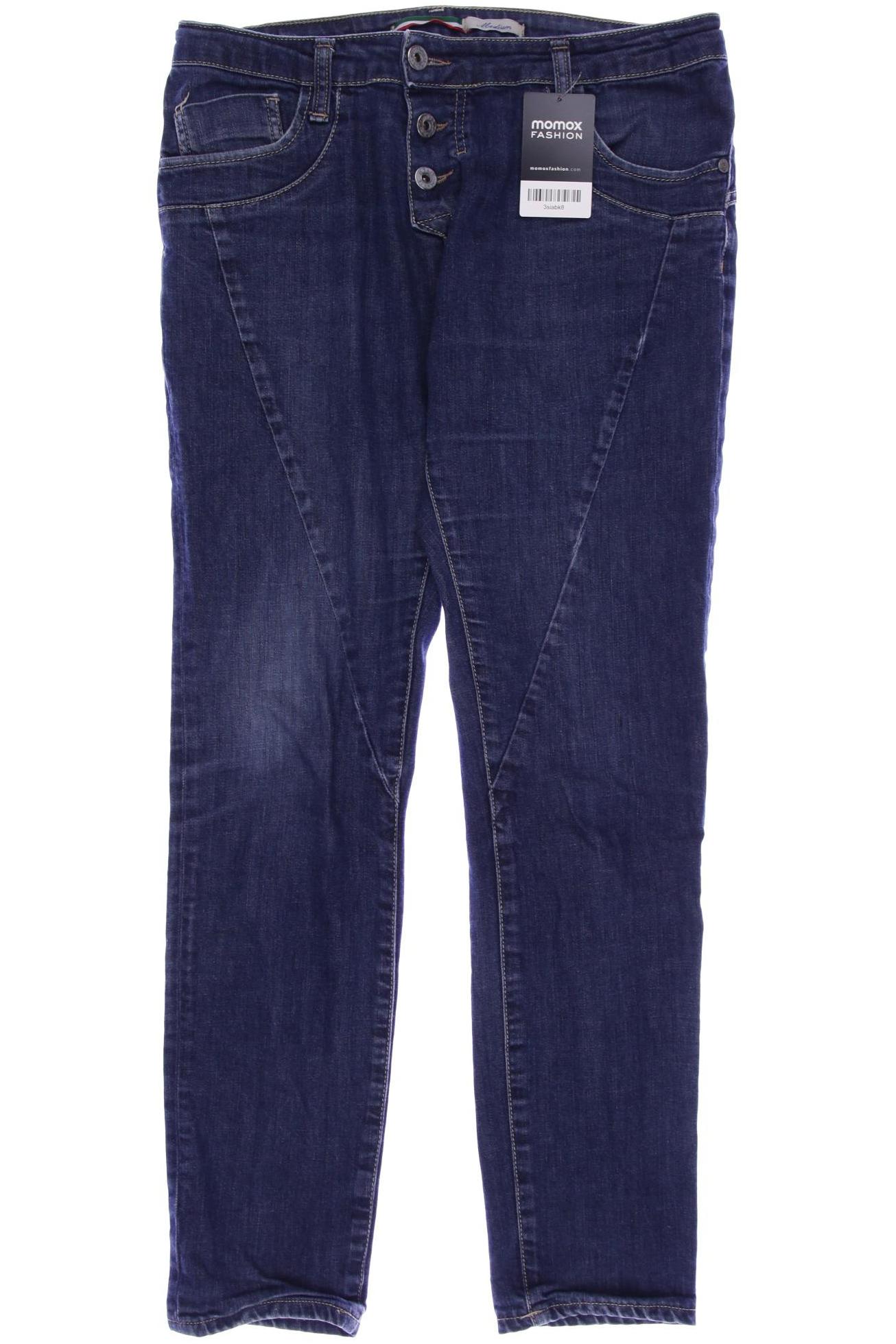 

PLEASE Damen Jeans, marineblau