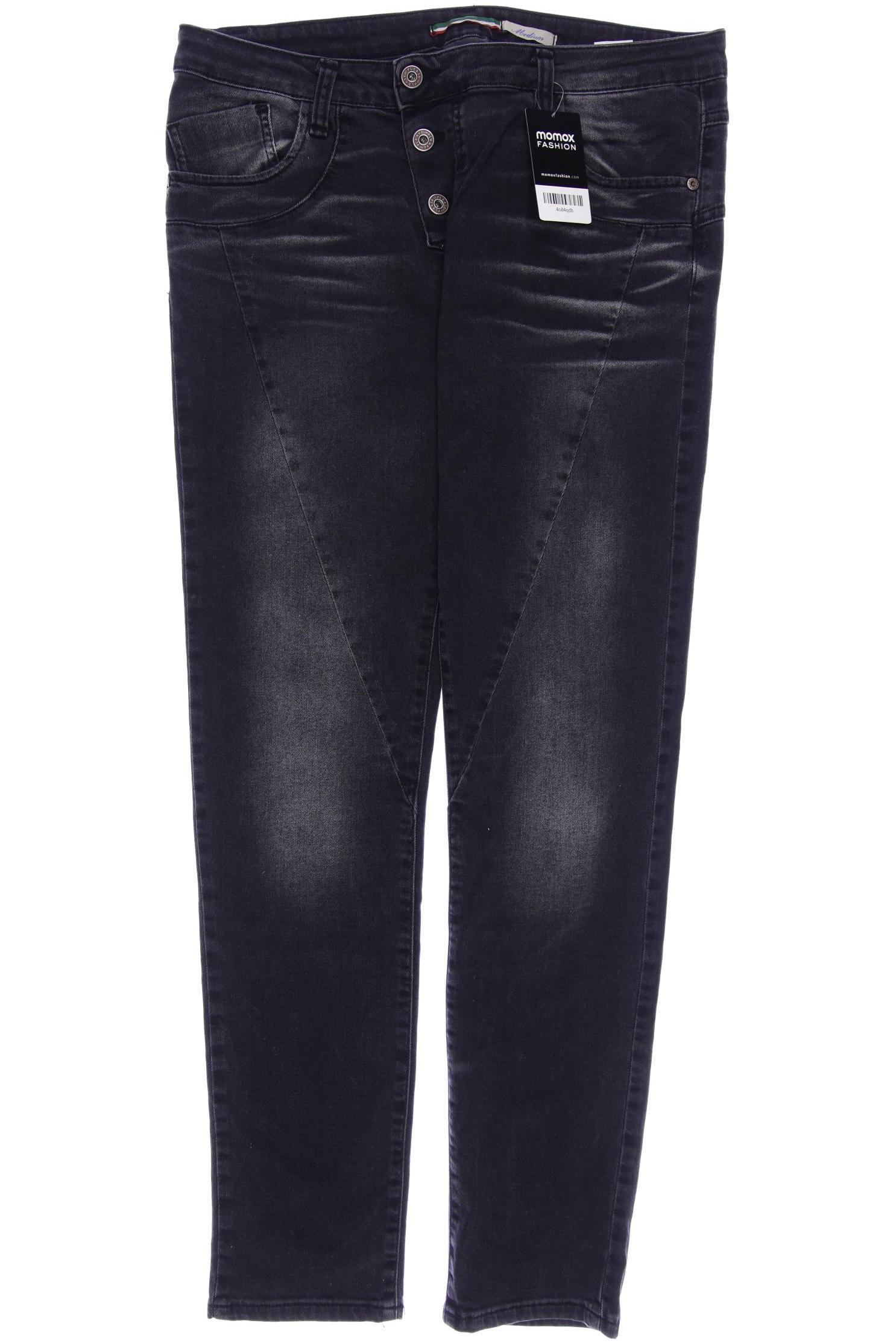 

PLEASE Damen Jeans, schwarz