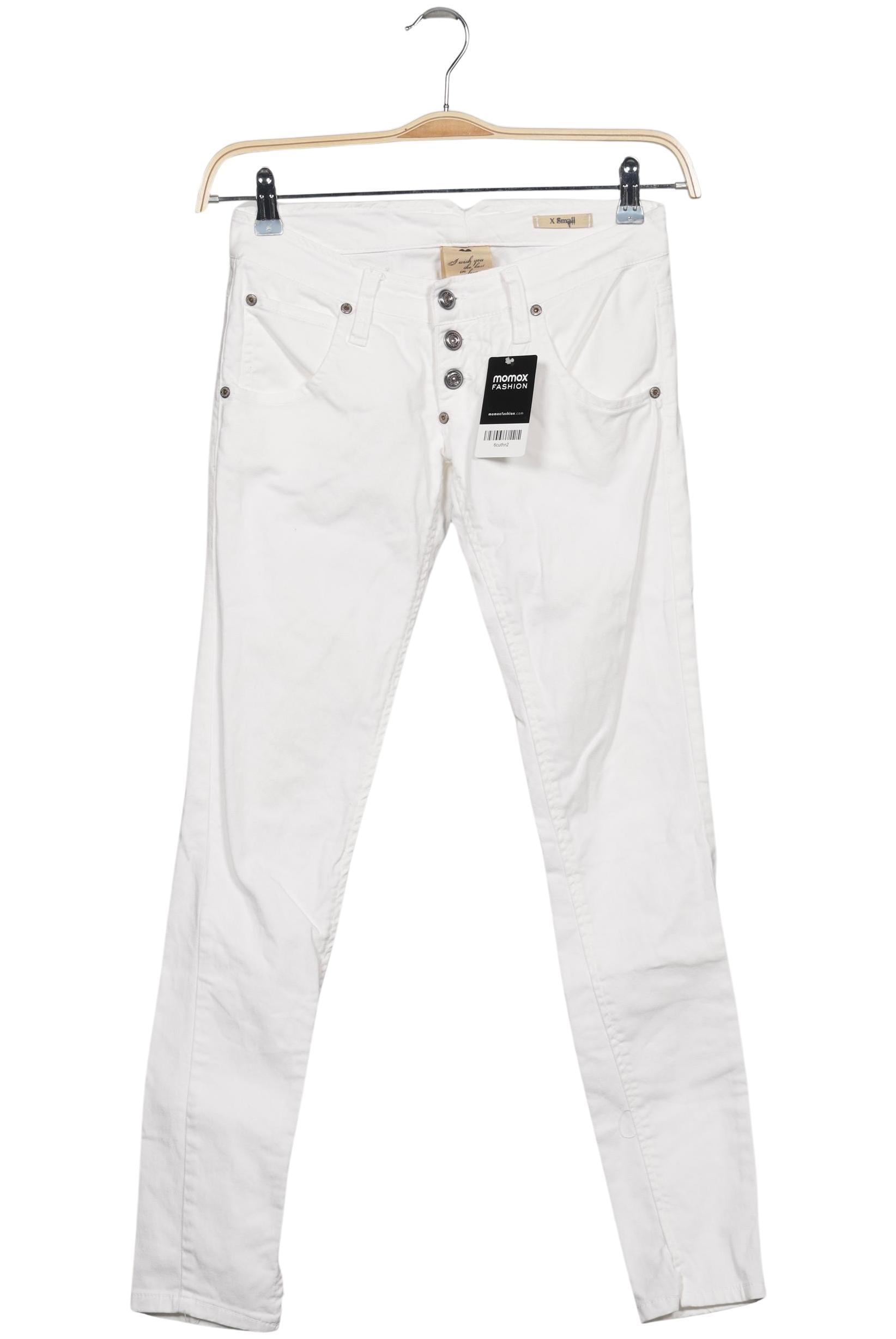 

Please Damen Jeans, weiß, Gr. 0