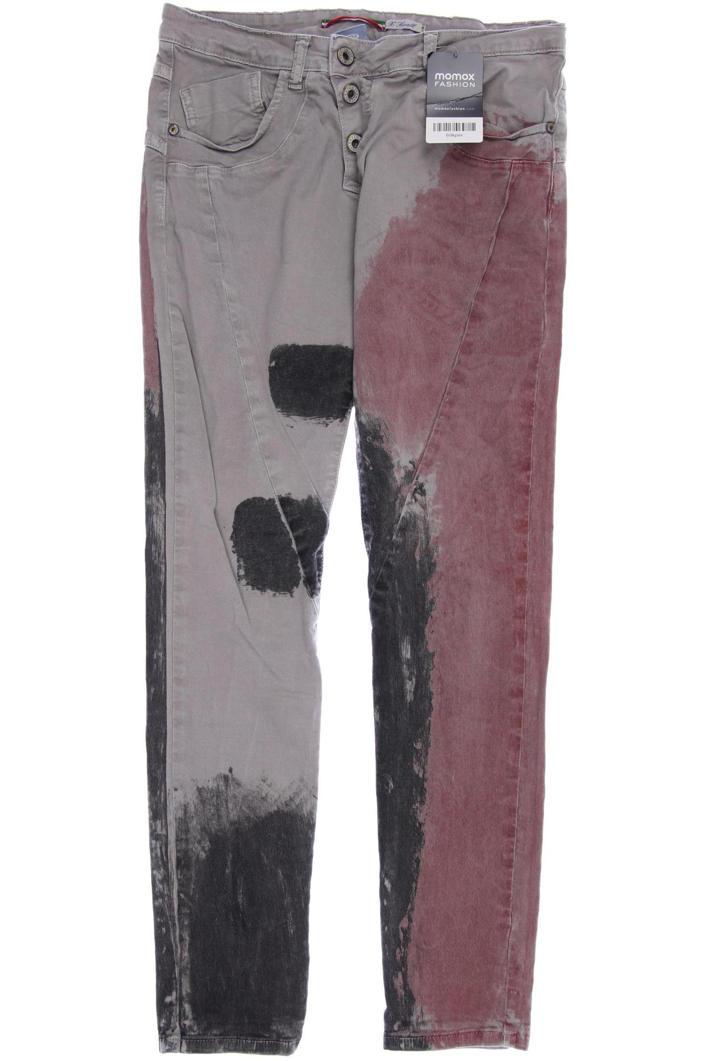 

PLEASE Damen Jeans, grau